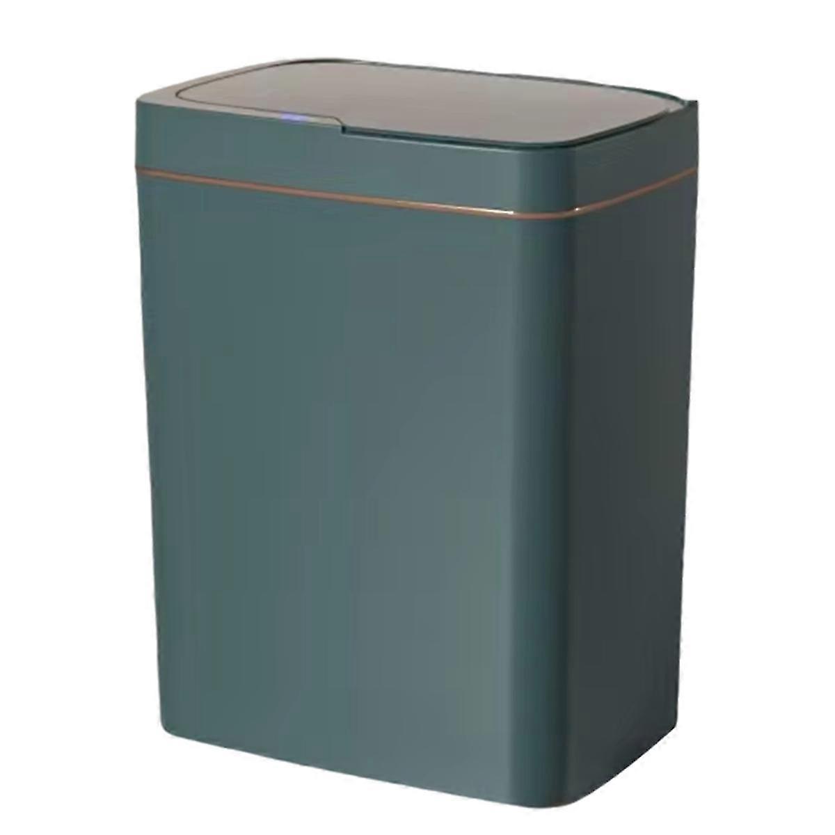 Non-Contact Smart Sensor Trash Can, 15L Battery Model, Automatic Bagging, Smart Home