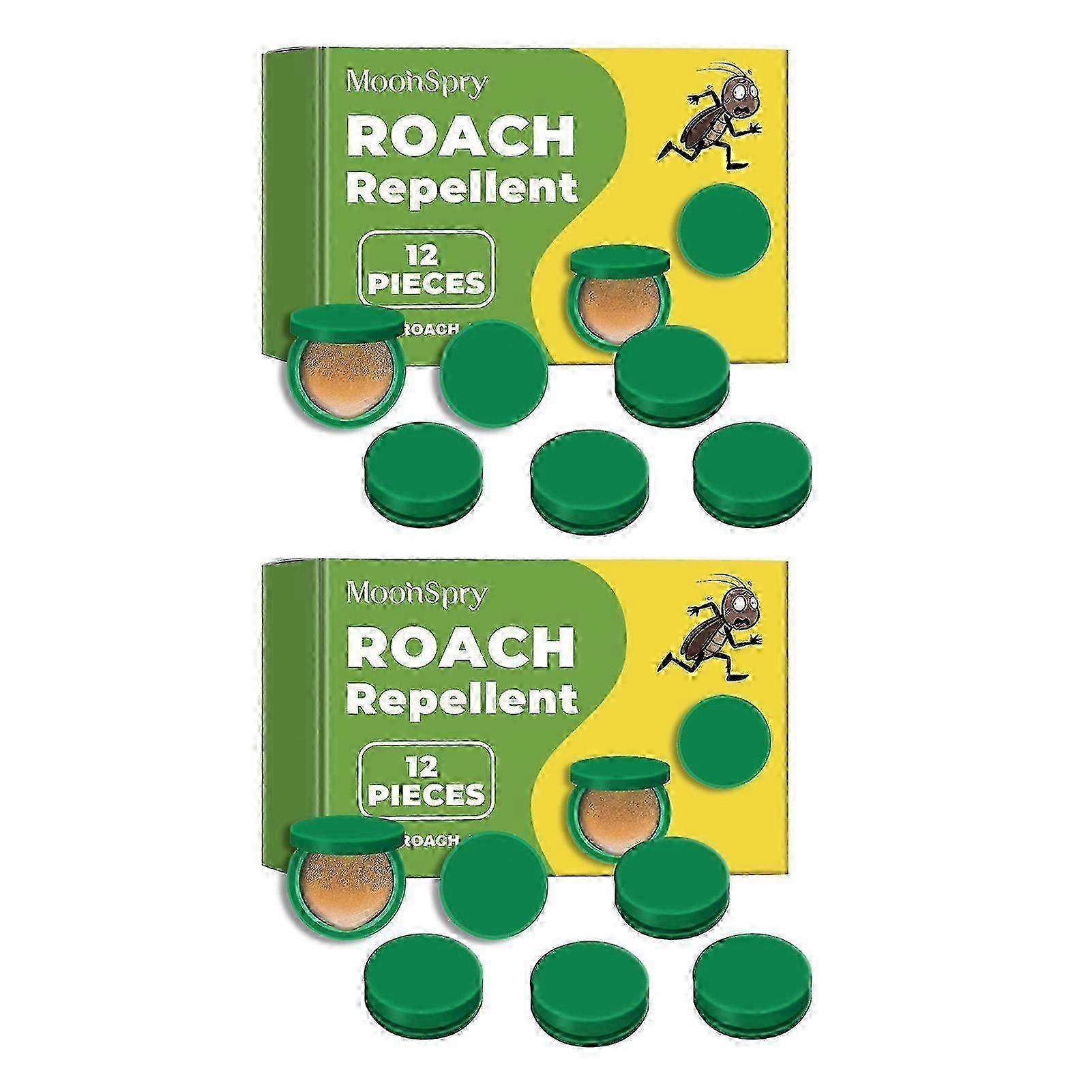 Suitable for 12pcs Reusable Cockroach Traps Indoor Roach Killer Bait Stationyiwu