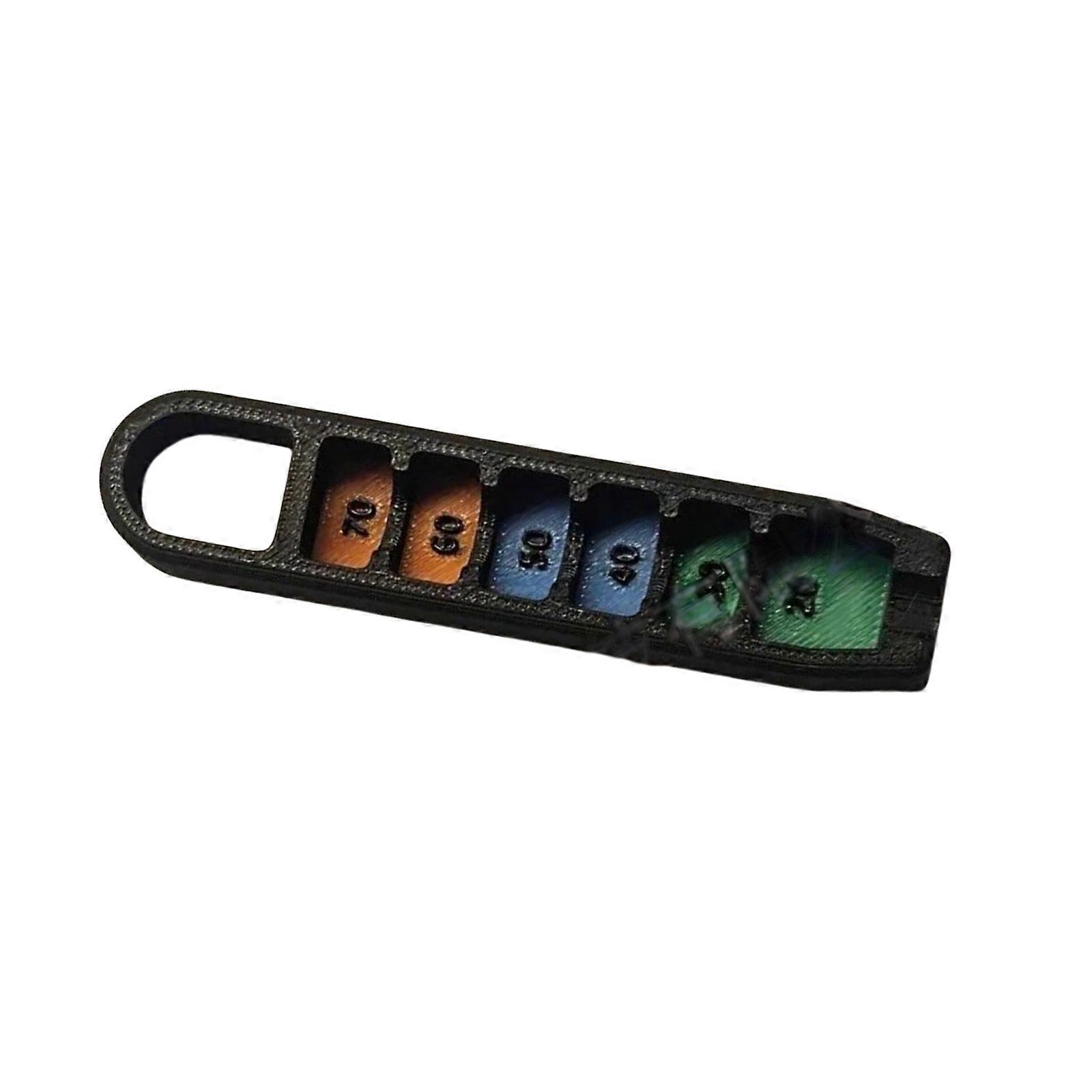 Golf Tees Height Adjuster Golf Tees Height Gauge Elevator Portable Training Tool Plastic Adjustments Tees Height Positioner Multicolor