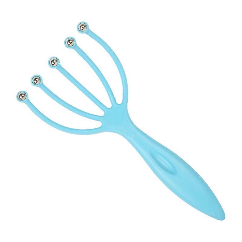 Scalp Massager Handheld Spa Decompression Head Massager Easy to Carry Boost Blood Circulation Head Scratcher