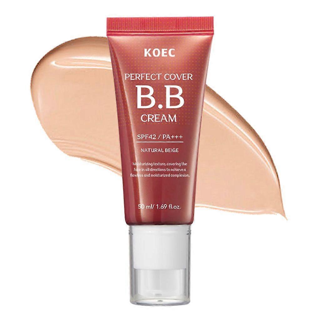 unbrand Perfect Cover BB Cream Natural Beige -Light/Medium with Cool/Neutral Undertone SPF 42 PA +++