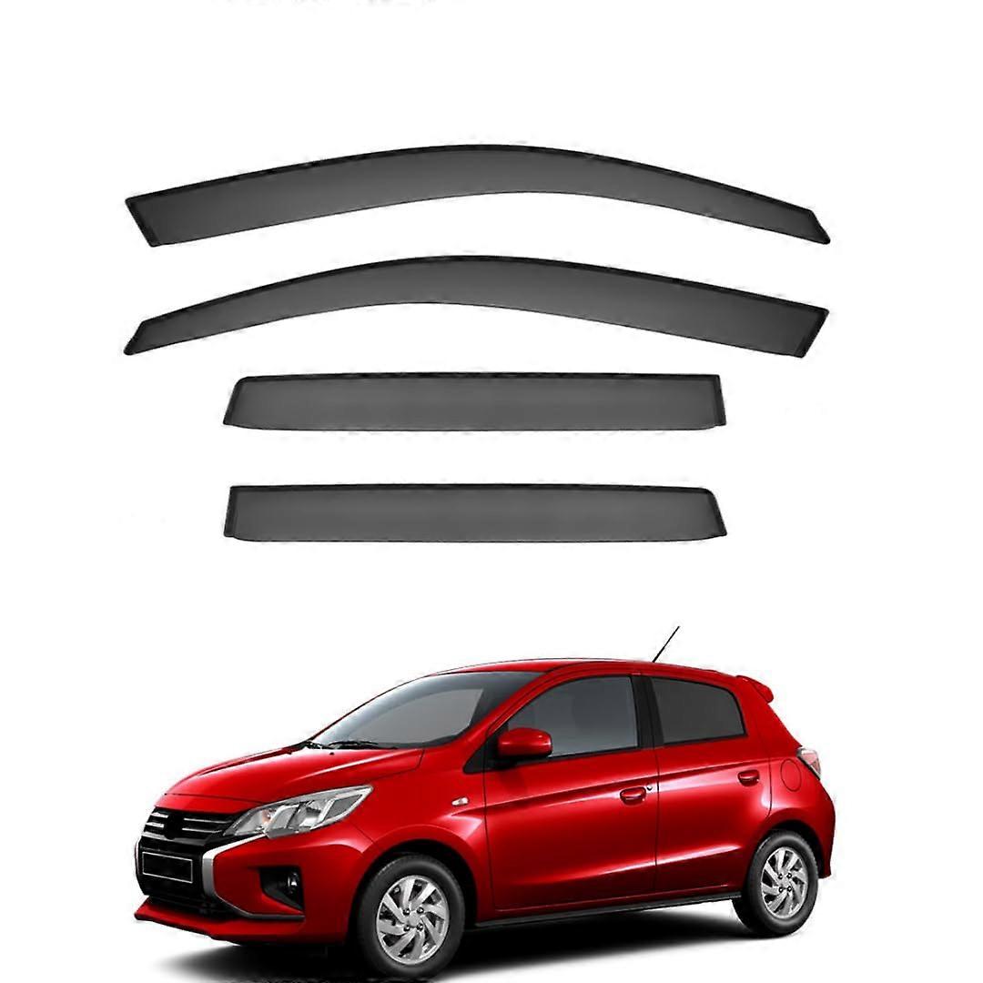 Mitsubishi Space Star MK6A00LAA10 2012 Car Window Wind Deflector, Door Side Window Visors, Rain Guards for Windows Accessories.