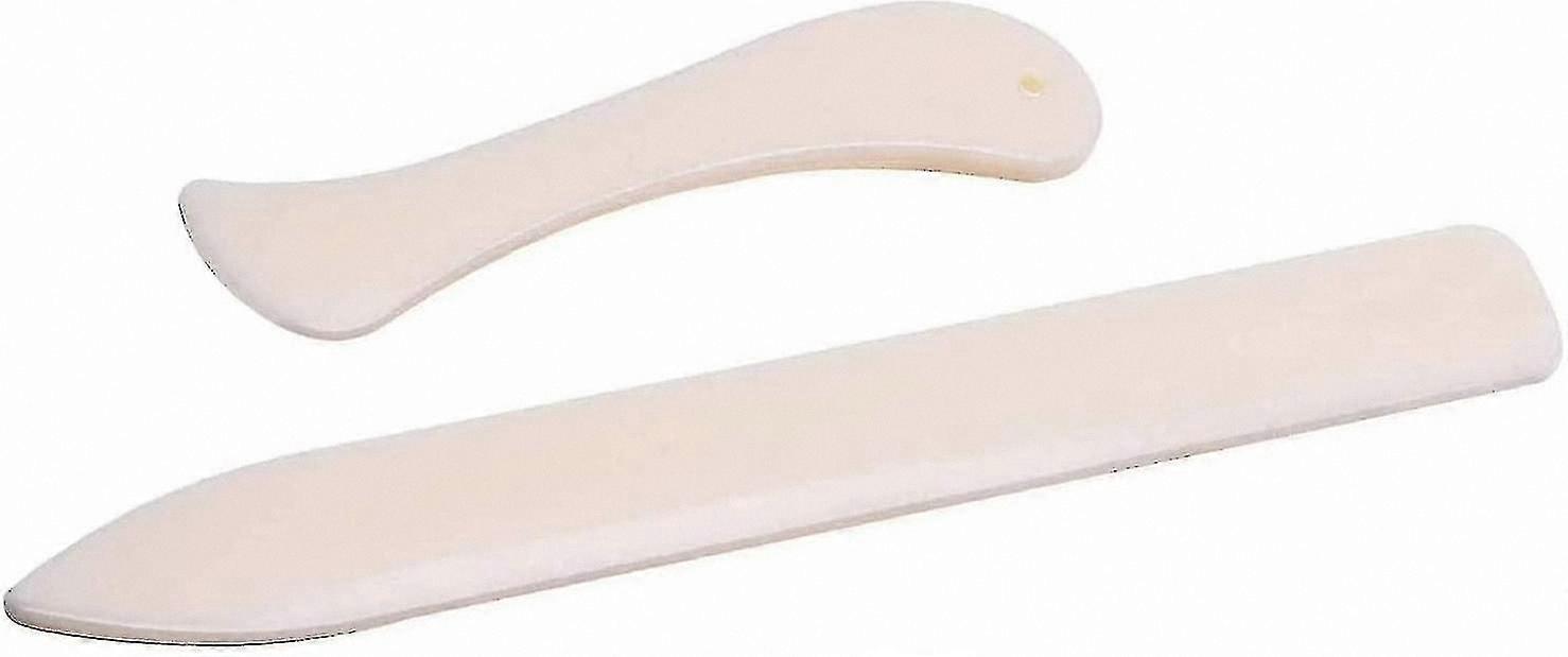 2-Pack Bone Paper Folding Tools for Crafting, Card Design, Office Use, and Bookbinding Projects