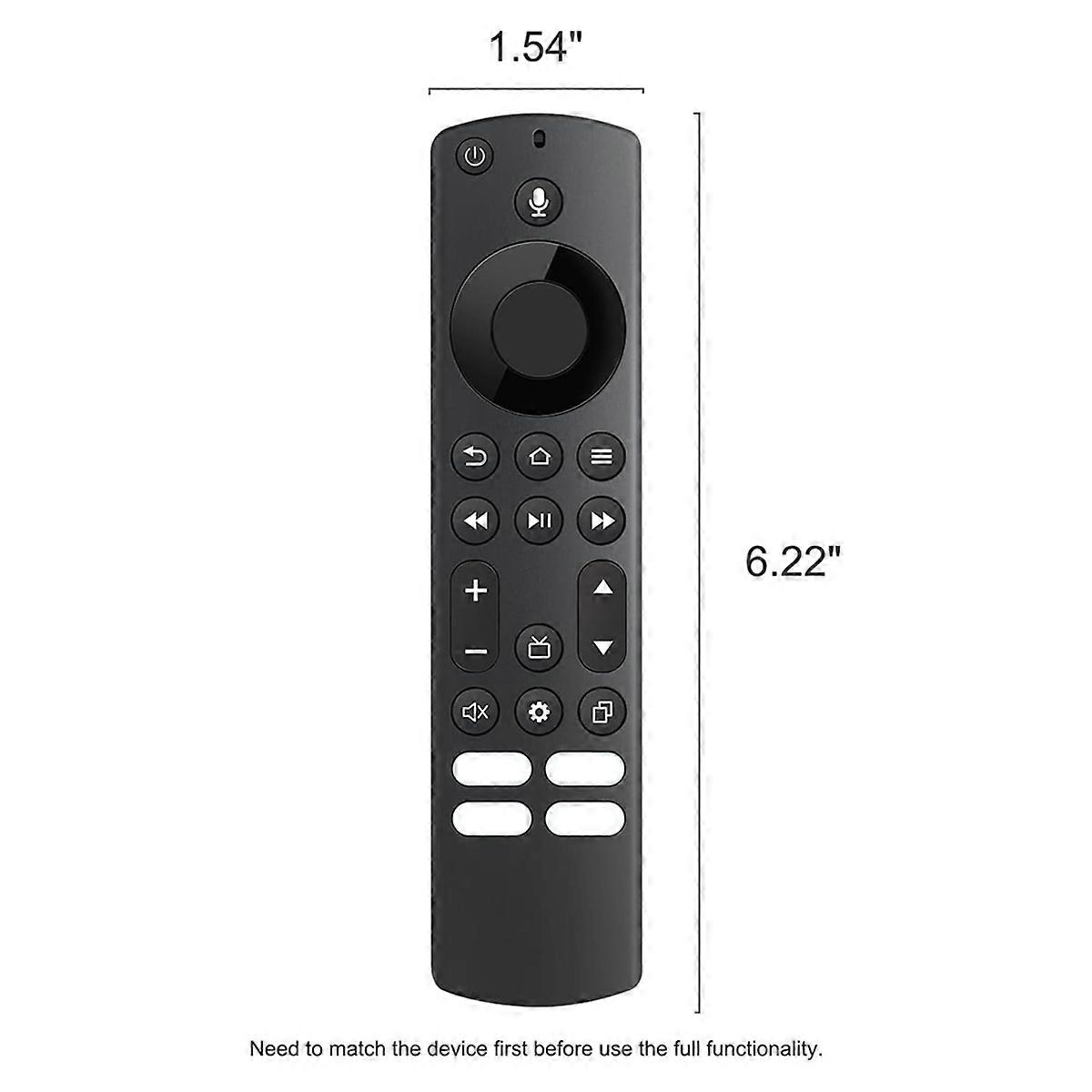 Replacement Voice Remote Control for Insignia, Toshiba