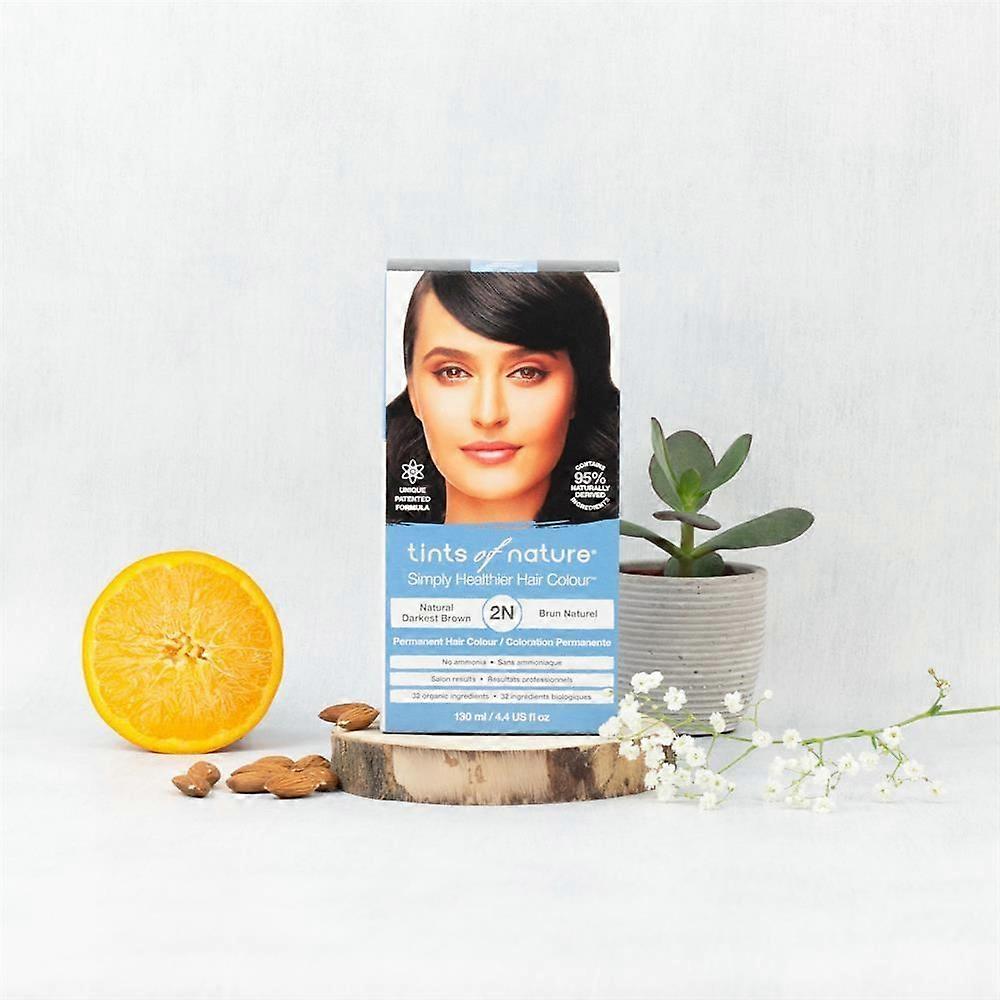 Tints of Nature 2N Natural Darkest Brown 130ml - 3 Pack