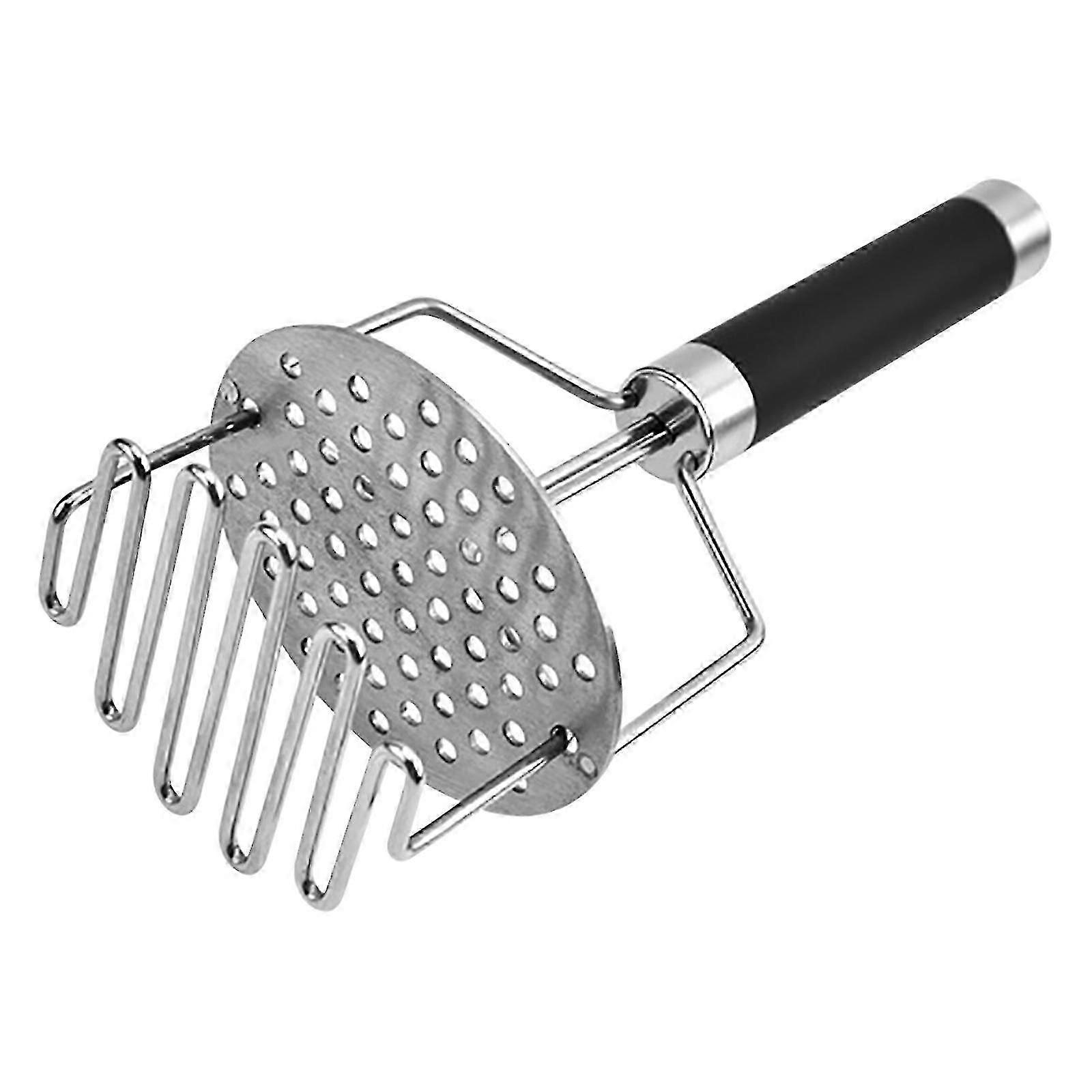 Kitchen Utensils Double Layer Mashed Potato Masher Creative Stainless Steel Potato Press Kitchen Tool Q