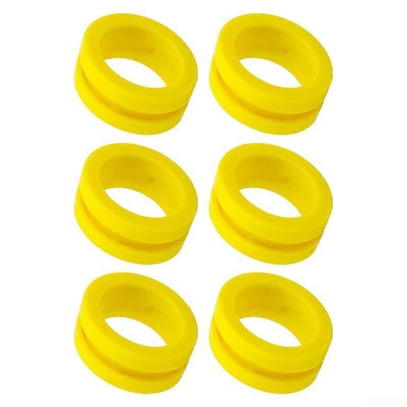 Silicone Replacement Seal Kit 6PCS for Industrial Machinery, High-Temperature Resistance, Durable Compatibility