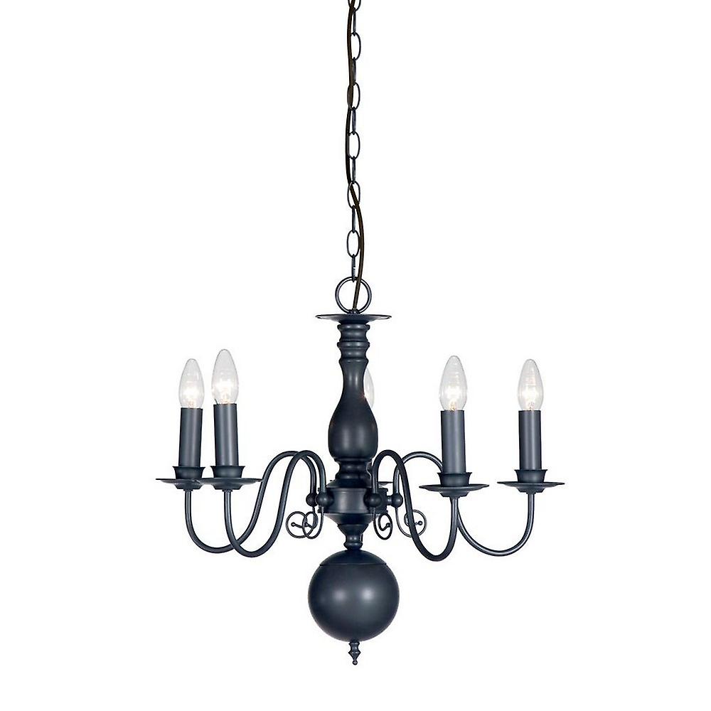 Brugge Multi Arm Chandeliers Lead