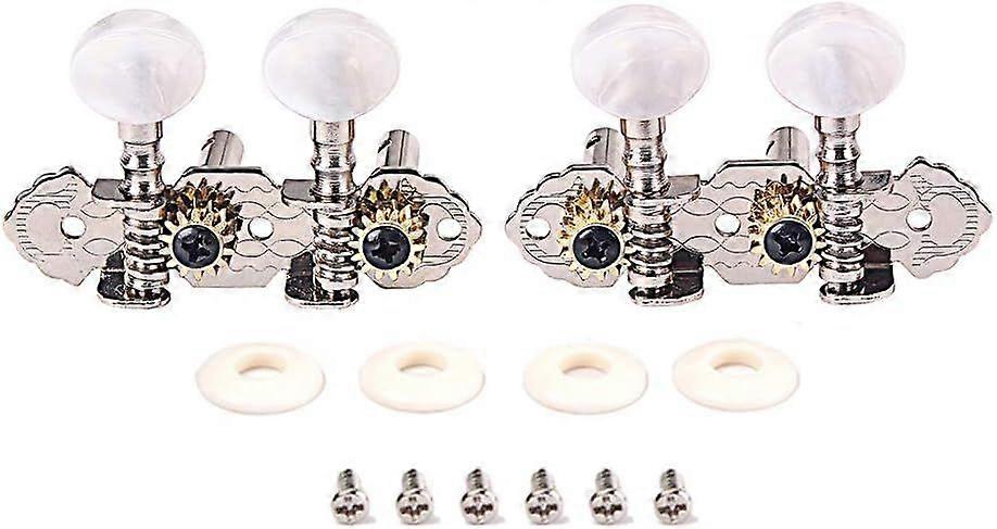 4 String Guitar Tuning Pegs  2R 2L Tuners For Ukulele
