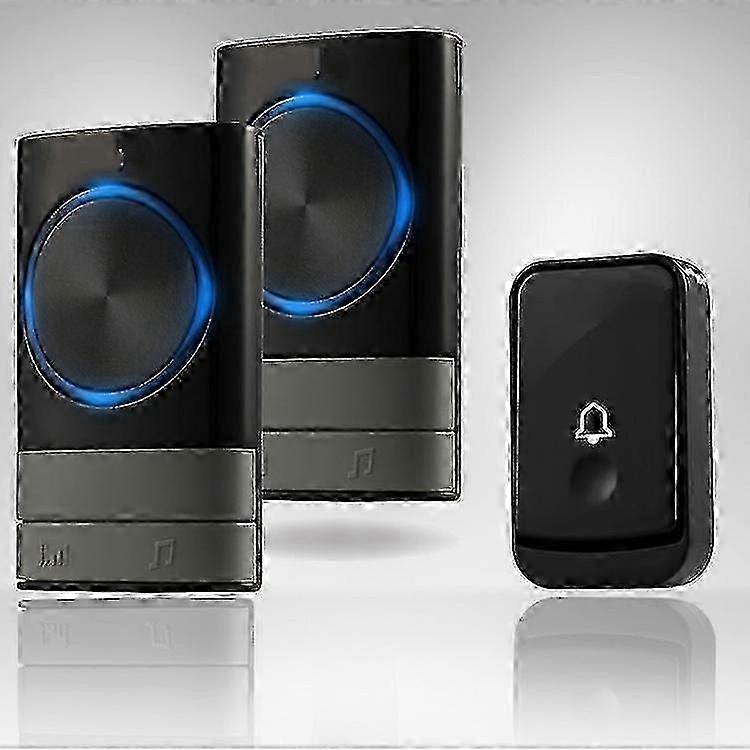 Wireless Doorbell, Waterproof Doorbell Electronic Chime Kit With 2 ...