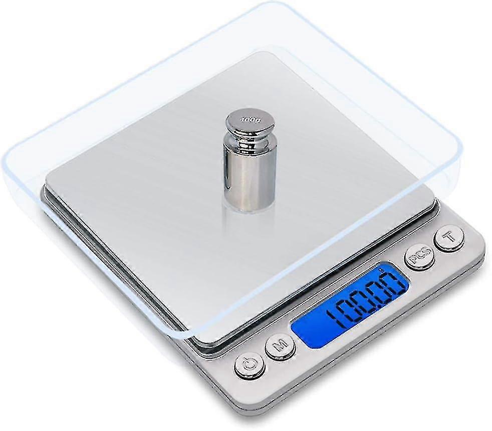 Digital scale with 0.01g accuracy, multi-unit display and counting function