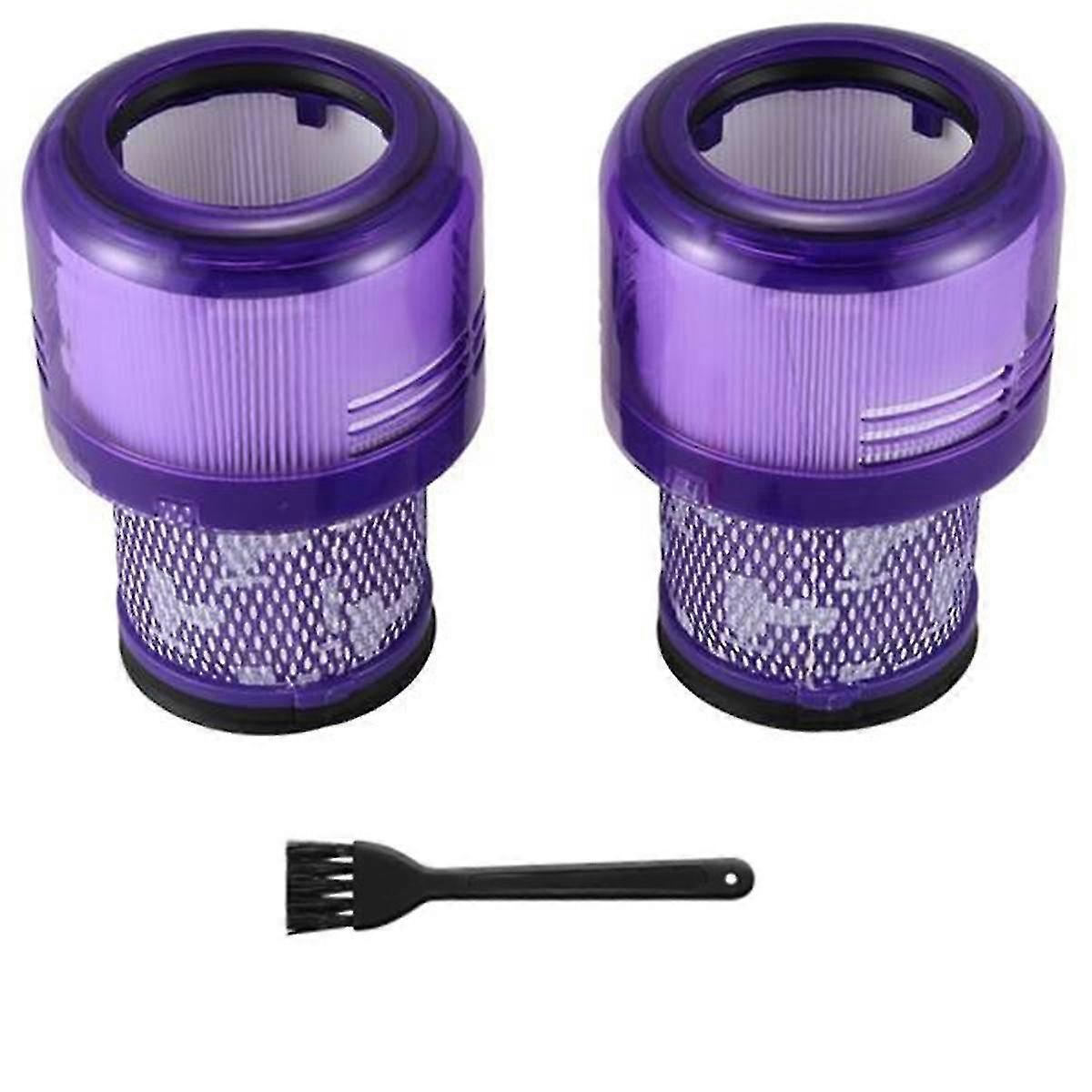 Vacuum cleaner filter, 2-piece set suitable for V11, high-efficiency and washable