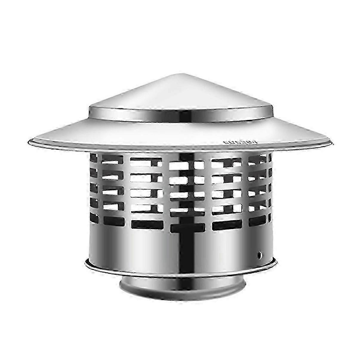 الفولاذ المقاوم للصدأ مدبب جولة مدخنة كاب - A لاحتياجات سلامة الموقد الخاص بك