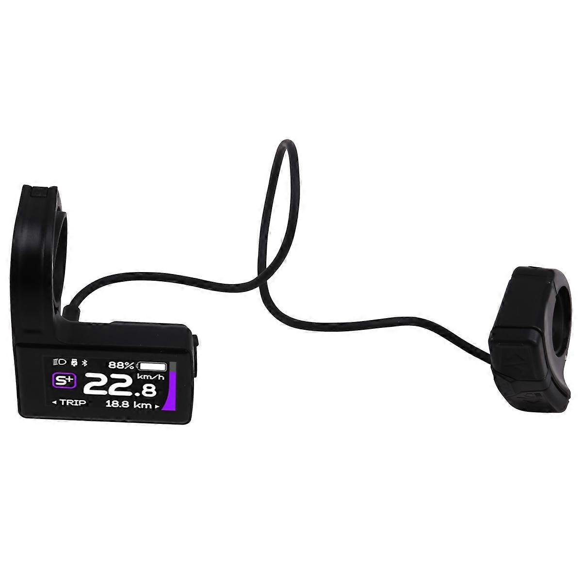 DPC245 TFT LCD Display 0-6 Modes Bluetooth 5.1 Speedometer for Mid Motor CAN Protocol M510 M600 M560 M510 M420