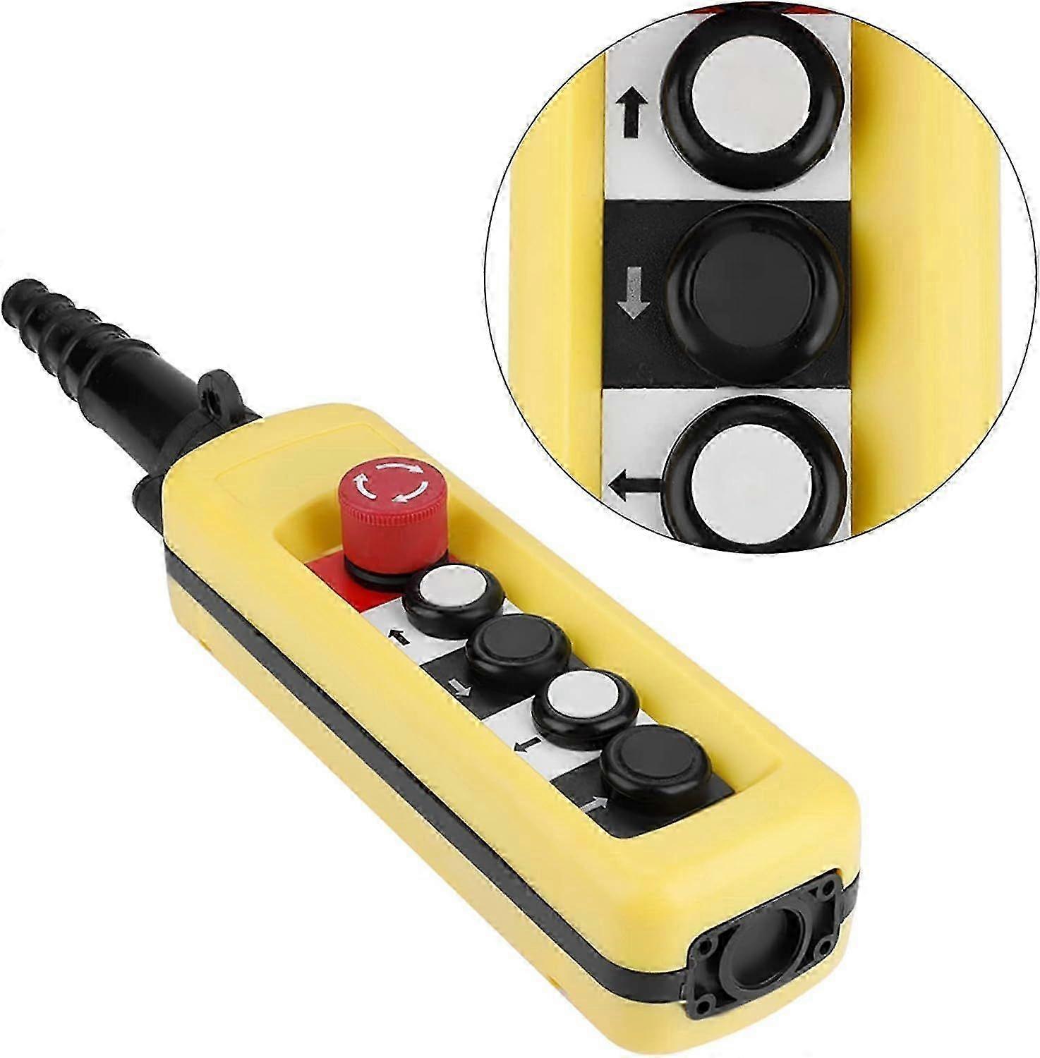 2025 Latest Model Crane Chain Hoist Push Button Switch Lifting Pendant