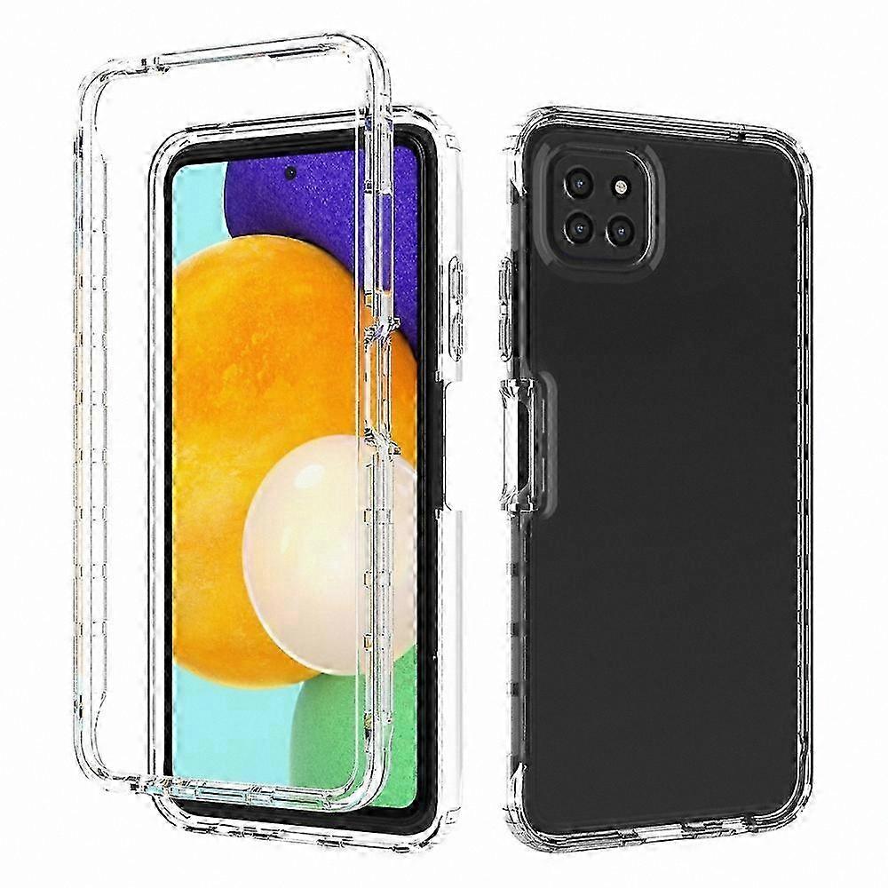 Shockproof Transparent PC+TPU Hybrid Case for Galaxy A22 5G