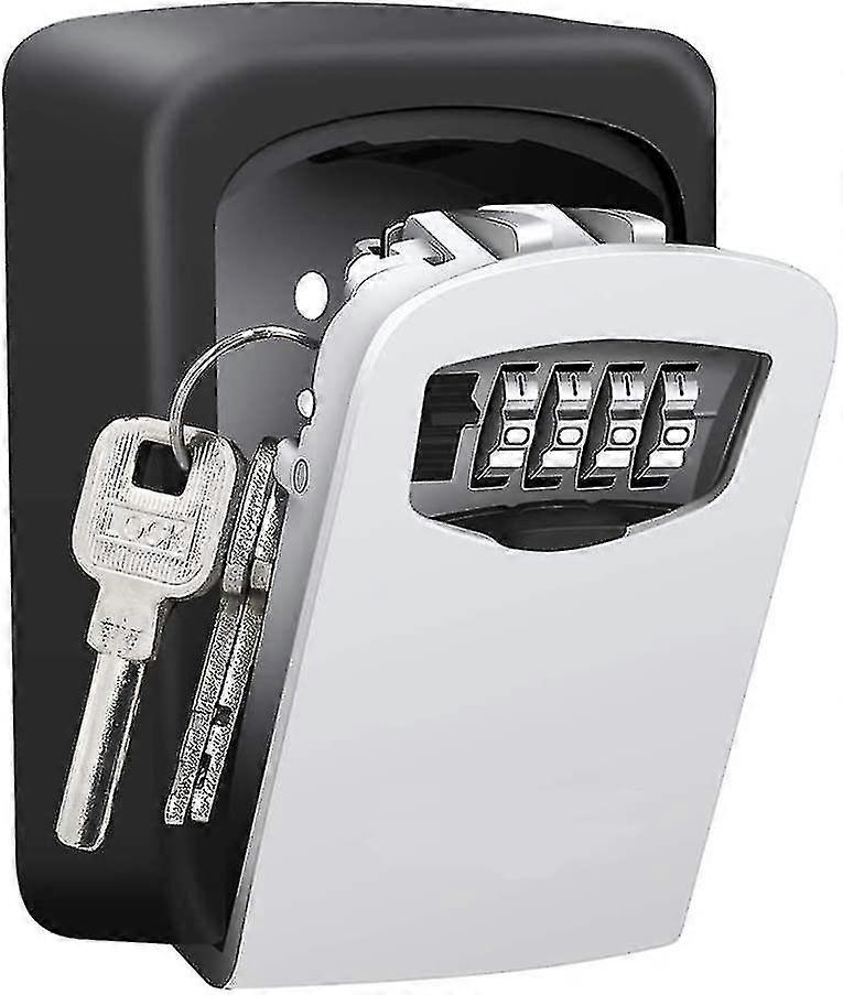 Combination Key Safe Lock Box for Home Garage 4 Digit Secure Storage
