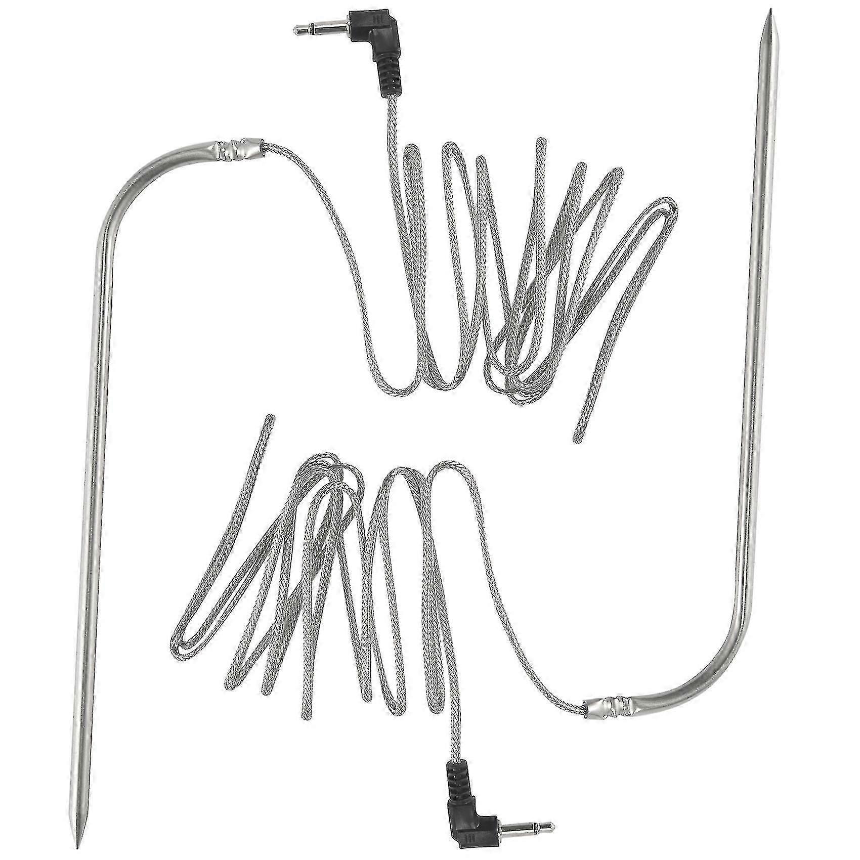 Replacement High-Temperature Meat Probe for Pellet Grills and Pellet Smokers Compatible with Grills