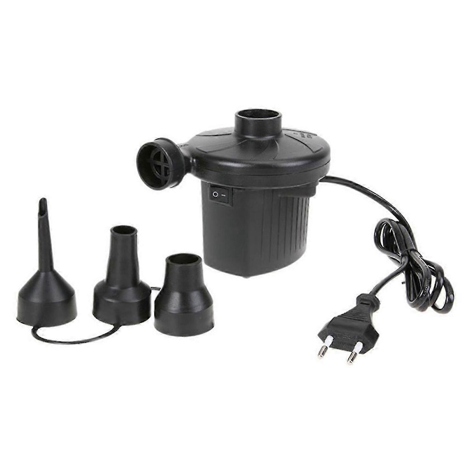 for Inflatables Quick-Fill Air Pump with 3 Nozzle EU Plug