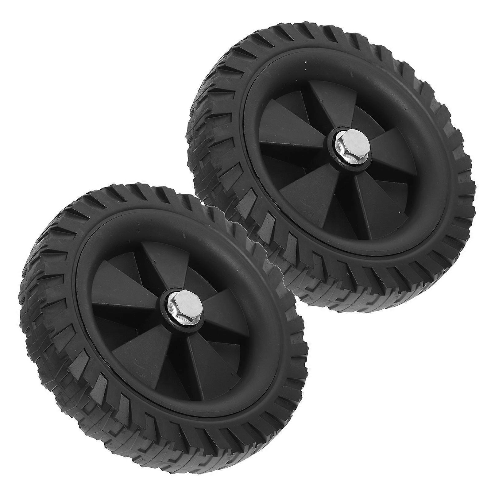 Air Compressor Replacement Wheels Made of Rubber for Easy Installation 4Pcs