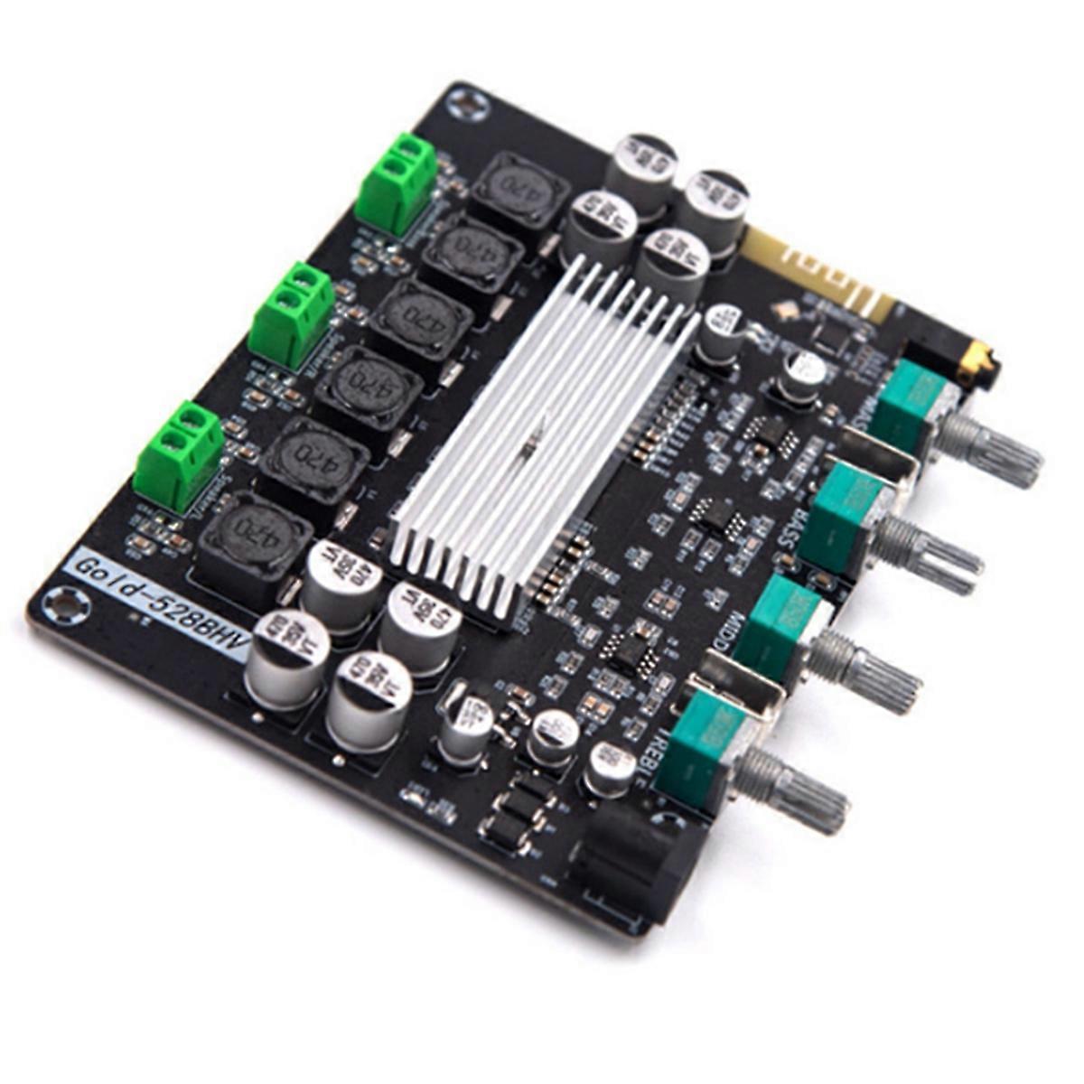 TPA3116 Digital Power Amplifier Board 2.1 Channel 2 X 50W + 100W High Power 8-24V Gold-528BHV