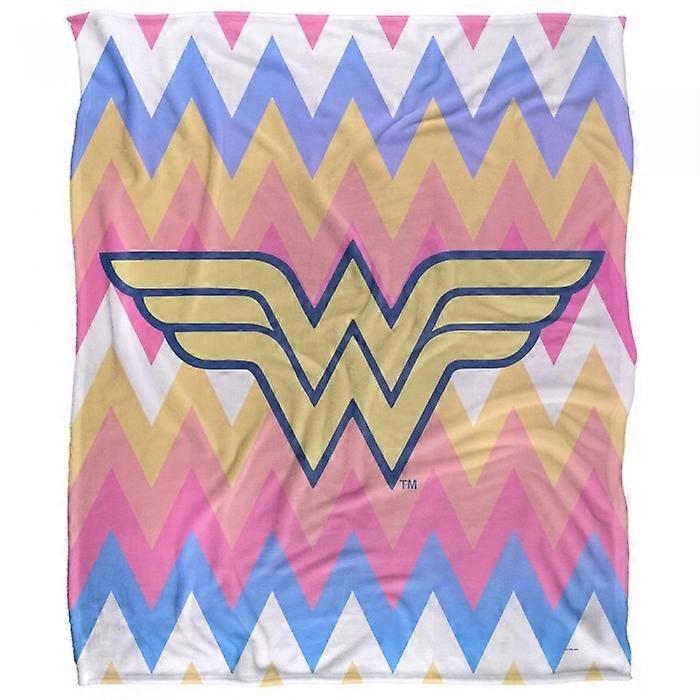Wonder Woman Silky Multicoloured Supersoft Blanket