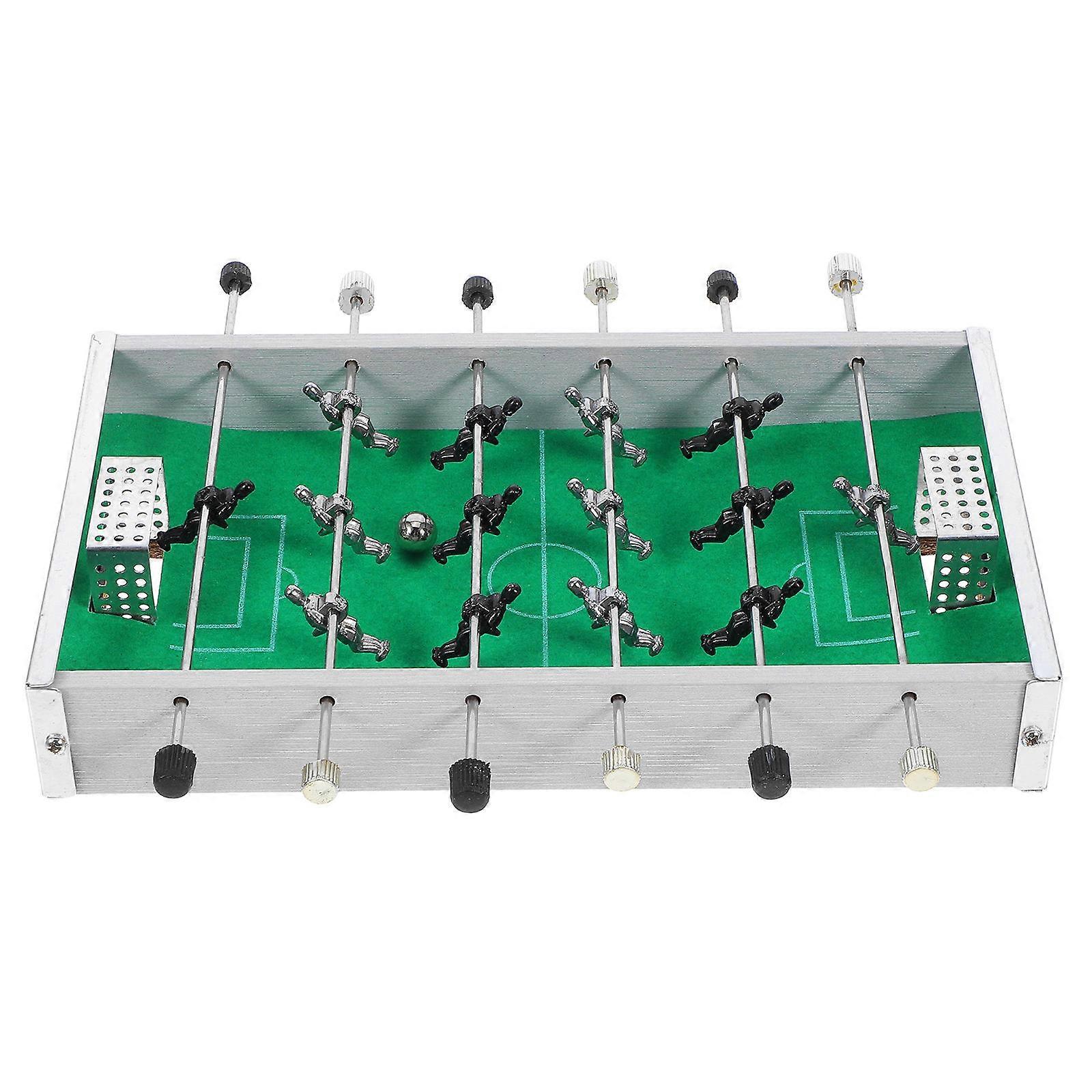 Mini Table Football Game Foosball Table for Home Use 3Pcs Compact Portable