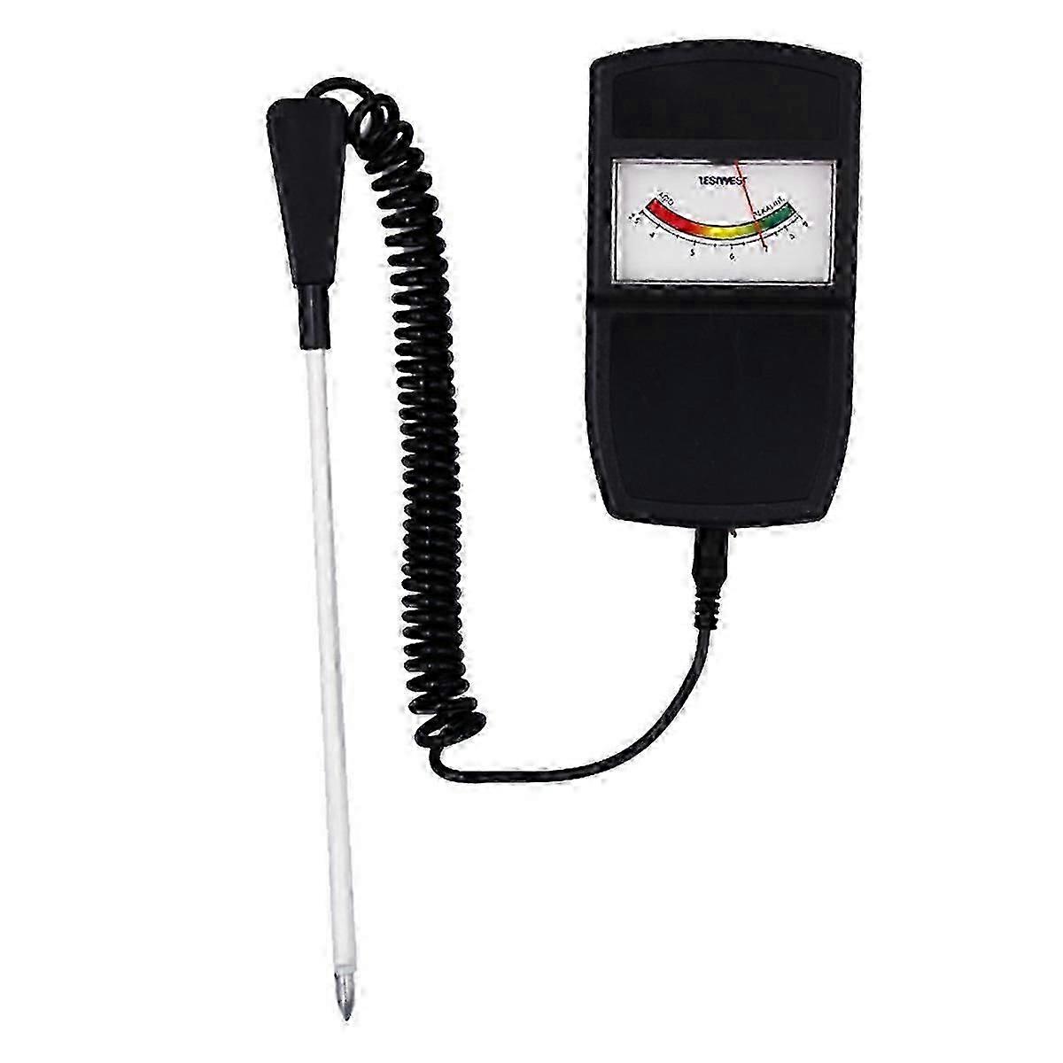 pH Meter Soil Tester Split Soil Tester Soil pH Meter pH Meter Tester, Black - Black