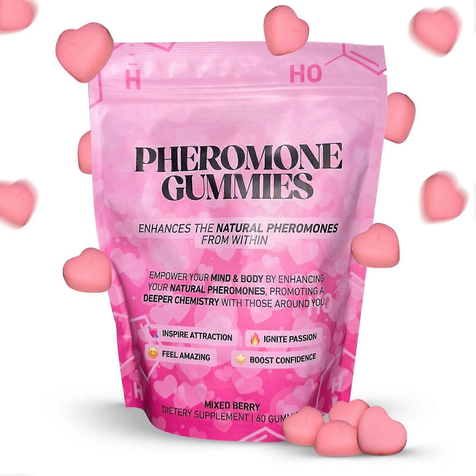 60 Count Pheromone GUMMIES Candies