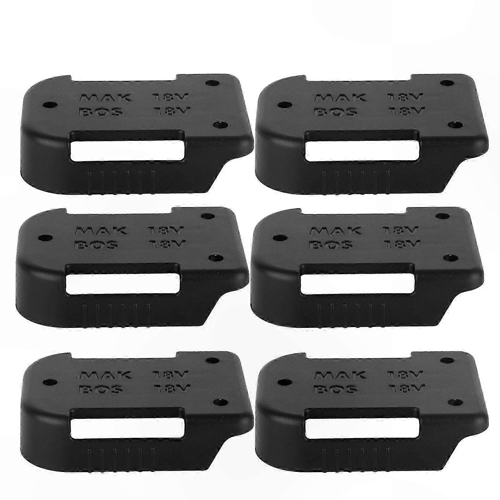 Universal Protective Cover for Power Tool Batteries, Wall-Mountable, Durable Design