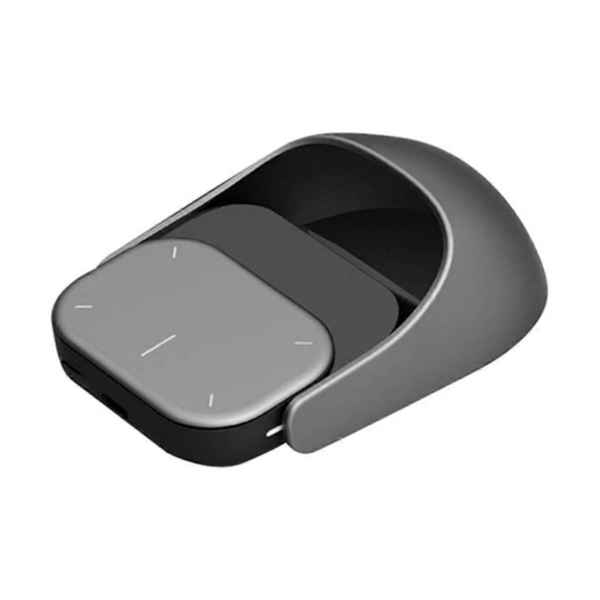 Air Mouse Bluetooth Wireless Touchpad Abnehmbare Smartphone-Fernbedienung für //Tablet/TV Dunkelgrau