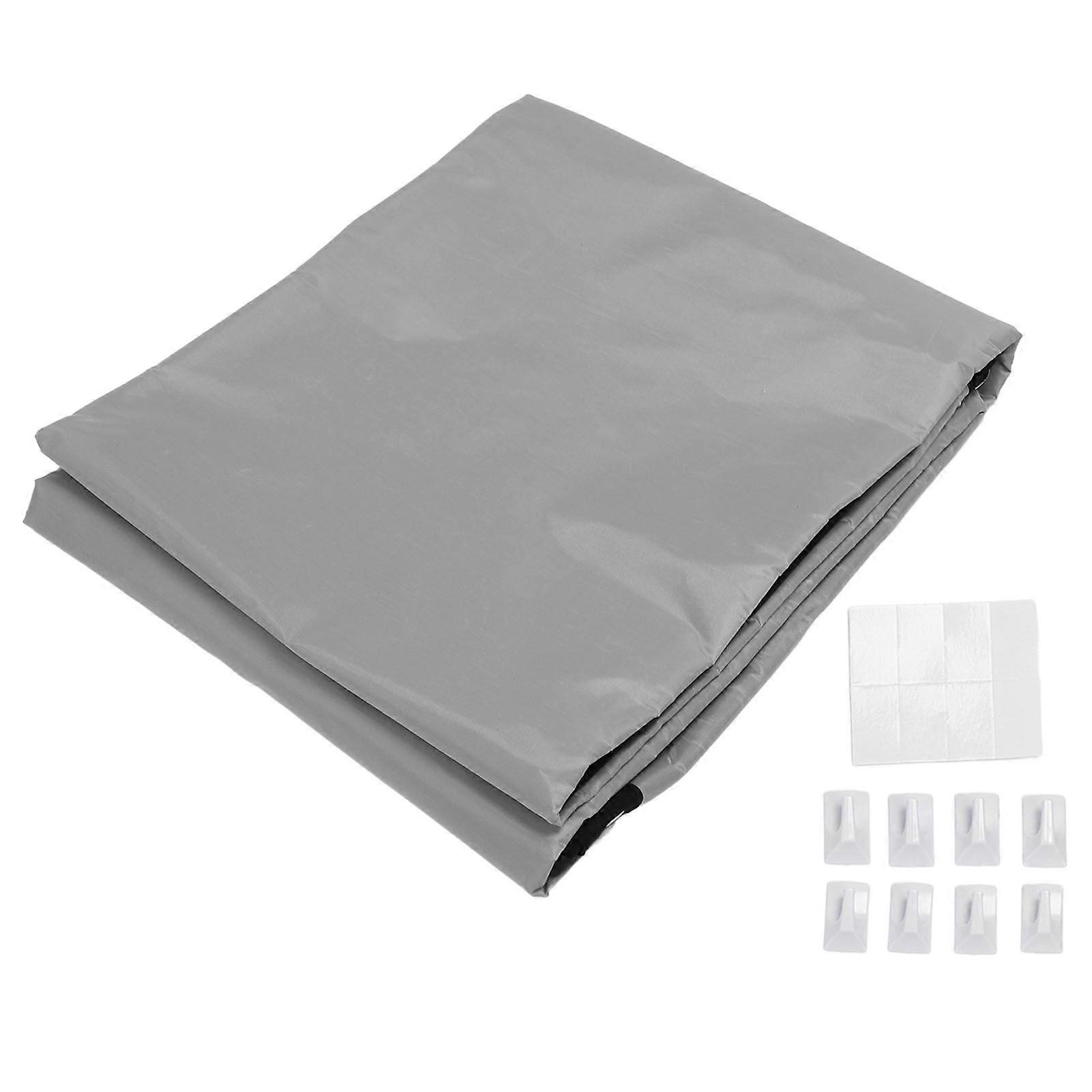Movie Projector Screen Synthetic PVC Anti Light 16:9 Foldable Portable Wall Mount Projection Screen with Hooks for Home Theater Outdoor Indoor 120 Inc