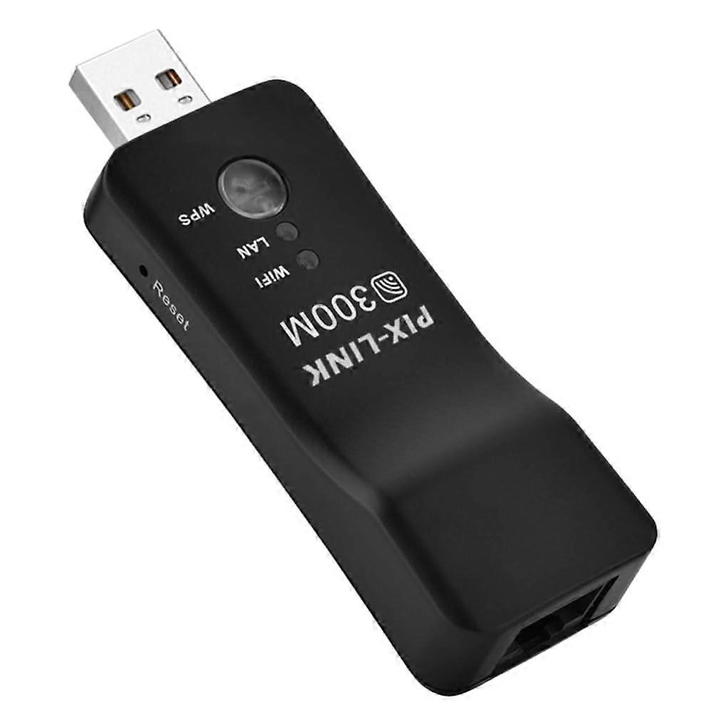 Wireless TV Network Adapter ABS USB Wireless WiFi Smart TV Universal Compatibility