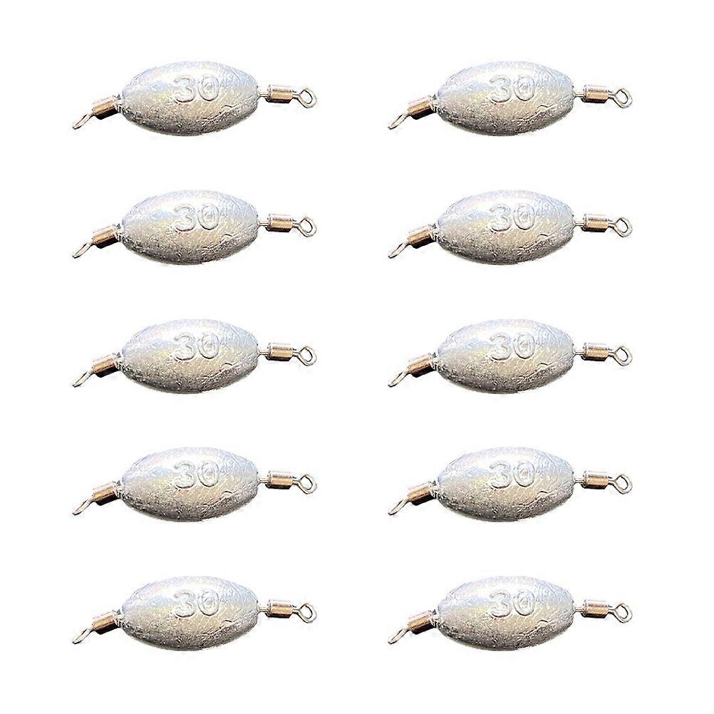 Fishing for Fishing Use 10Pcs Silver Portable Set