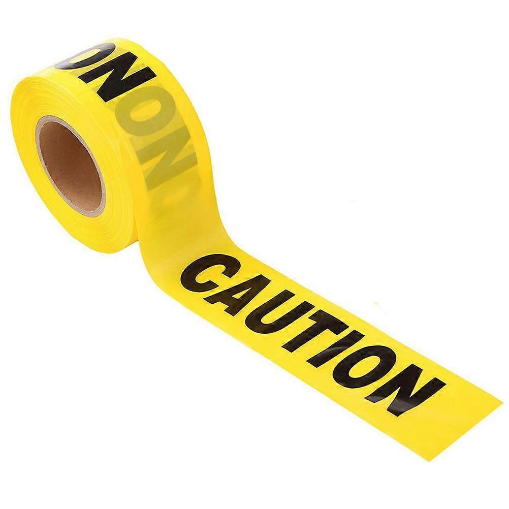Crime Scene Tape Halloween Caution Tape for Warning 3 Rolls Yellow
