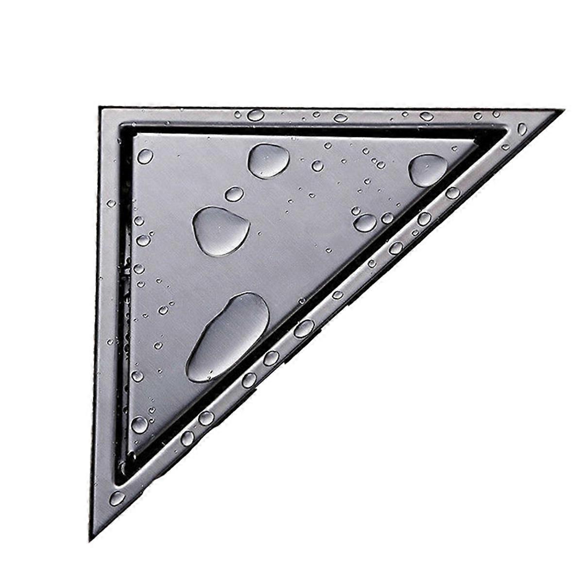 Bathroom Floor Drain Hidden Type Triangle Tile Insert Drainer Cover Waste Grates Shower Drains 304 S