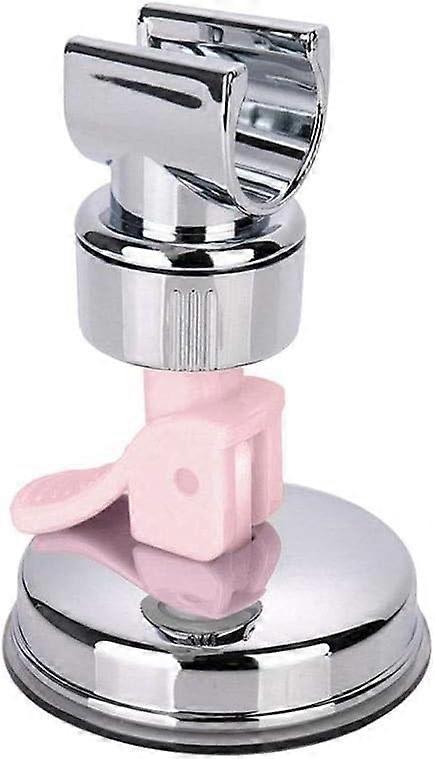 Shower Bracket Adjustable Suction Cup Holder, Compatible with Shower Rail Slider, Wall Mount Base, Color D