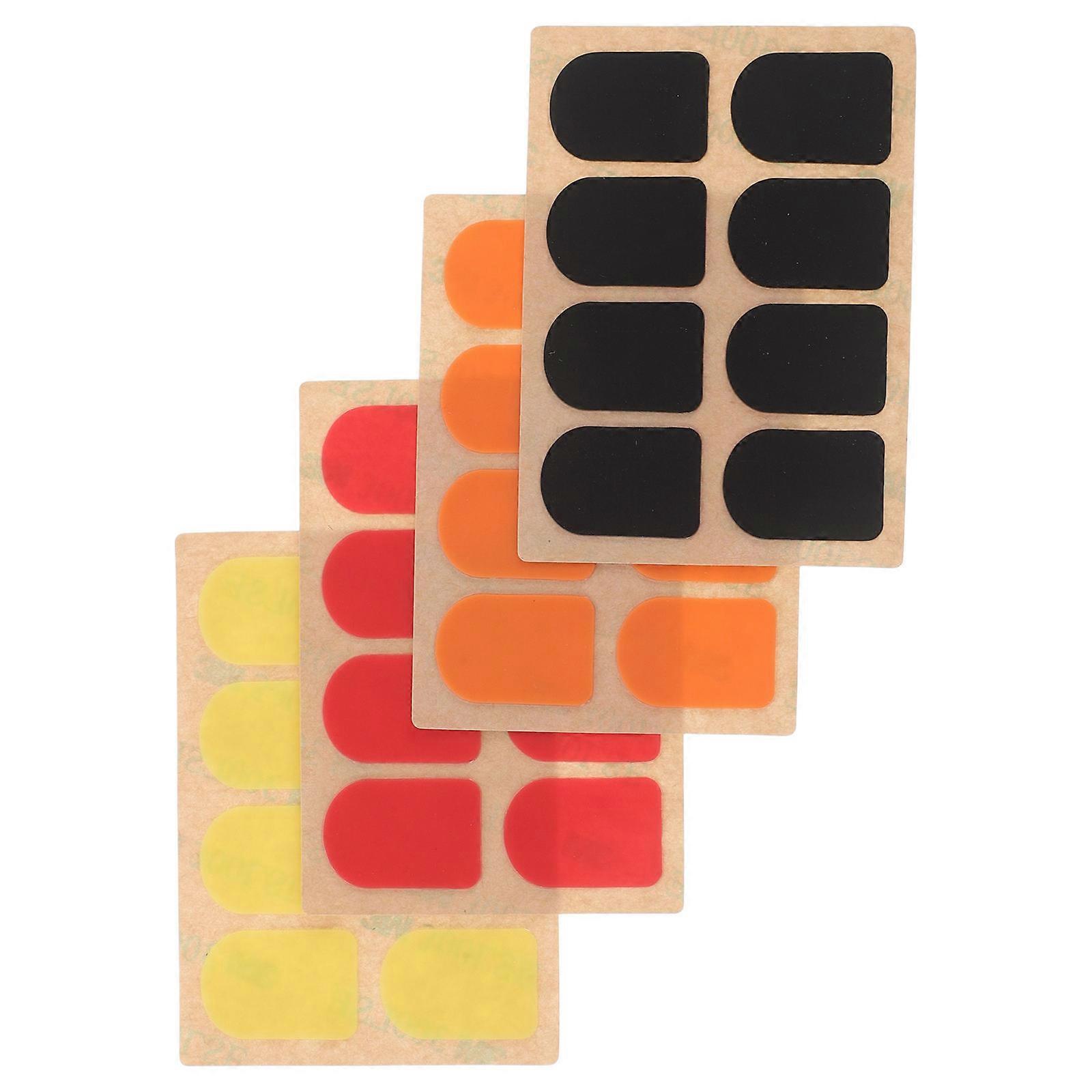 Silicone Mouthpiece Cushions For Soprano Saxophone And Clarinet 0.5Mm Thickness Enhanced Grip 2 Sets