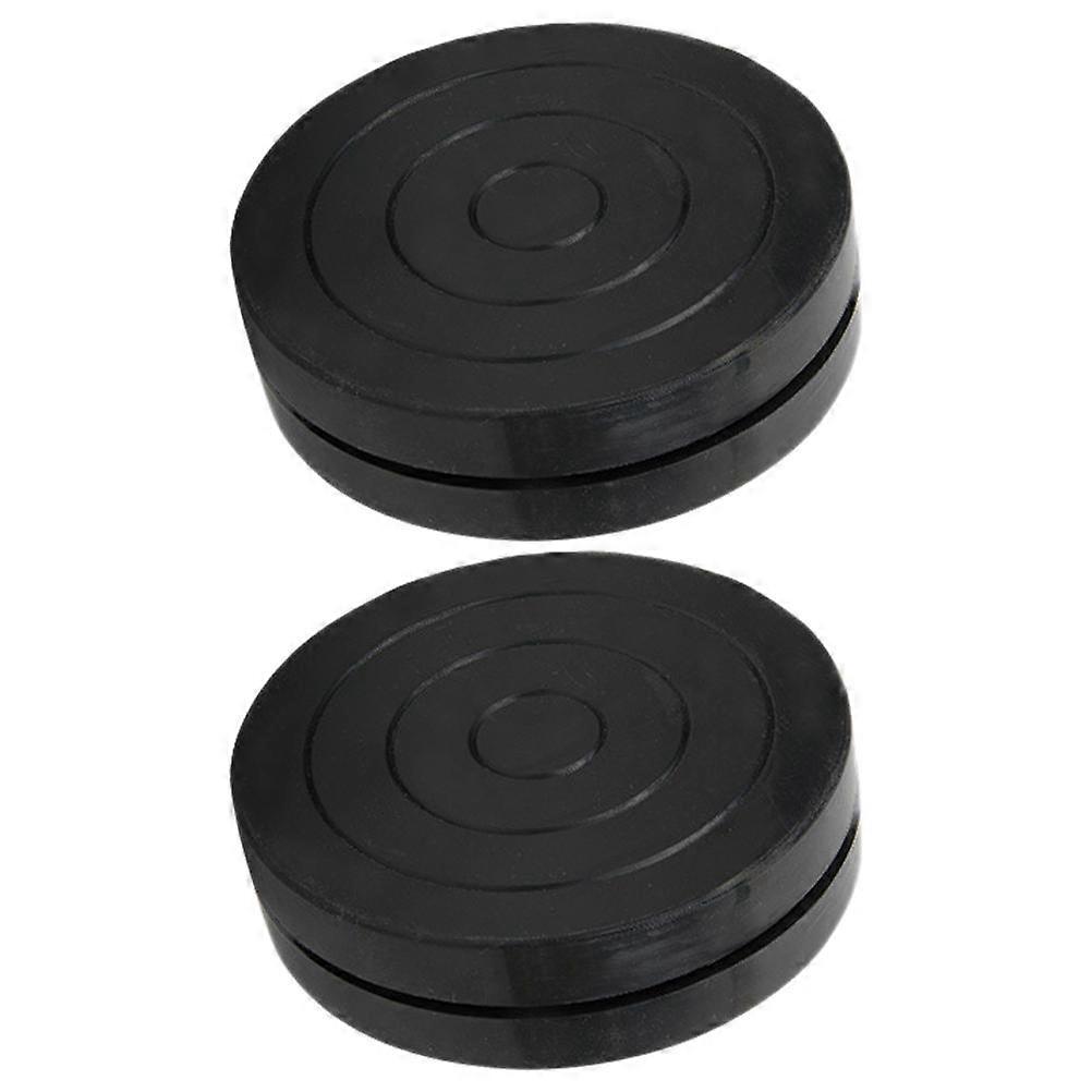 Clay Turntable Plastic Durable Rotary Base 2Pcs for Pottery Design