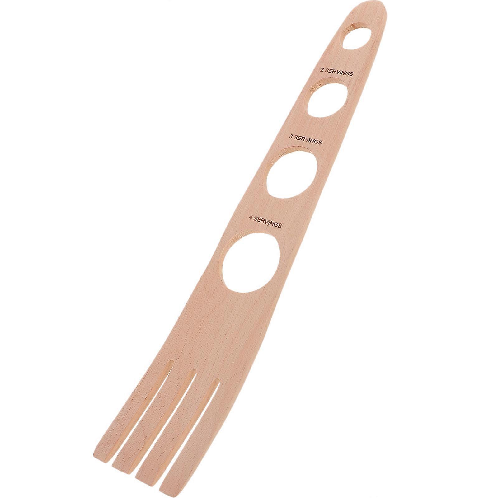 Rectangular Pasta Measuring Ruler 30X5.5X0.4CM with 4 Holes for Precise Portion Control 2Pcs Khaki
