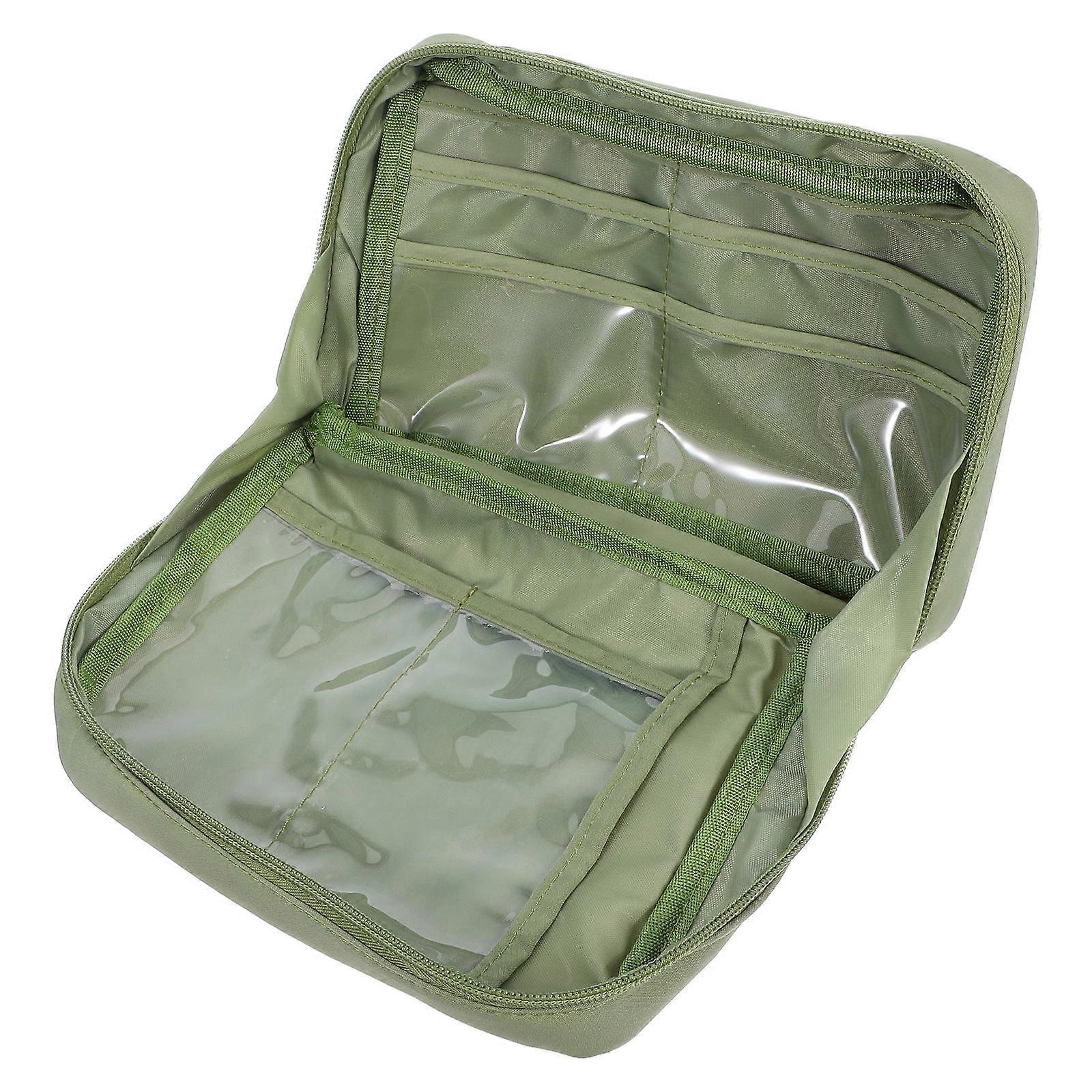 2Pcs Large Capacity Pencil Case for School Canvas Organizer Pen Bag