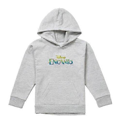 Encanto Childrens/Kids Logo Heather Hoodie