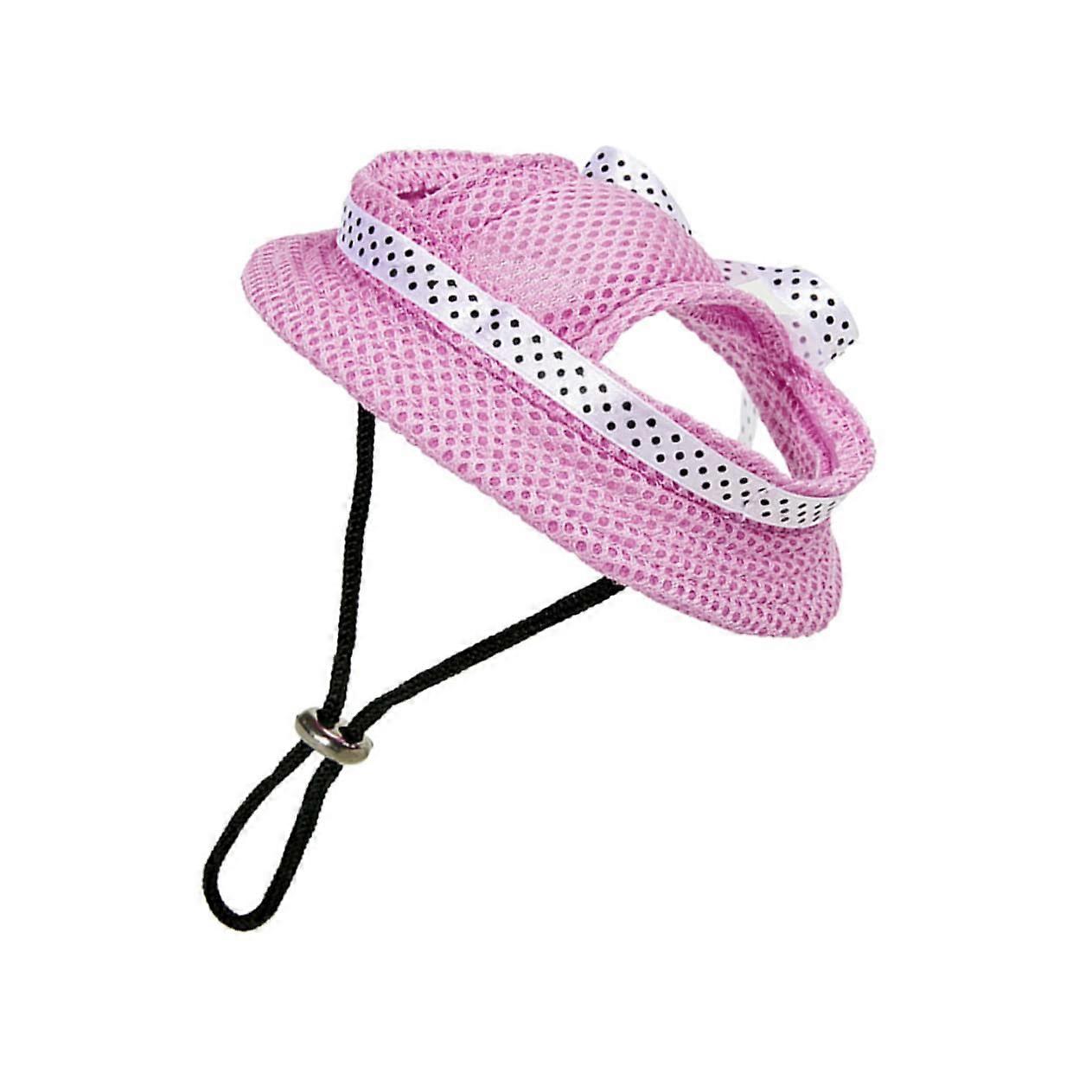 Pet Hat 4 Pack Summer Dog Sun Hat Adjustable Assorted Colors Beach Trip Friendly