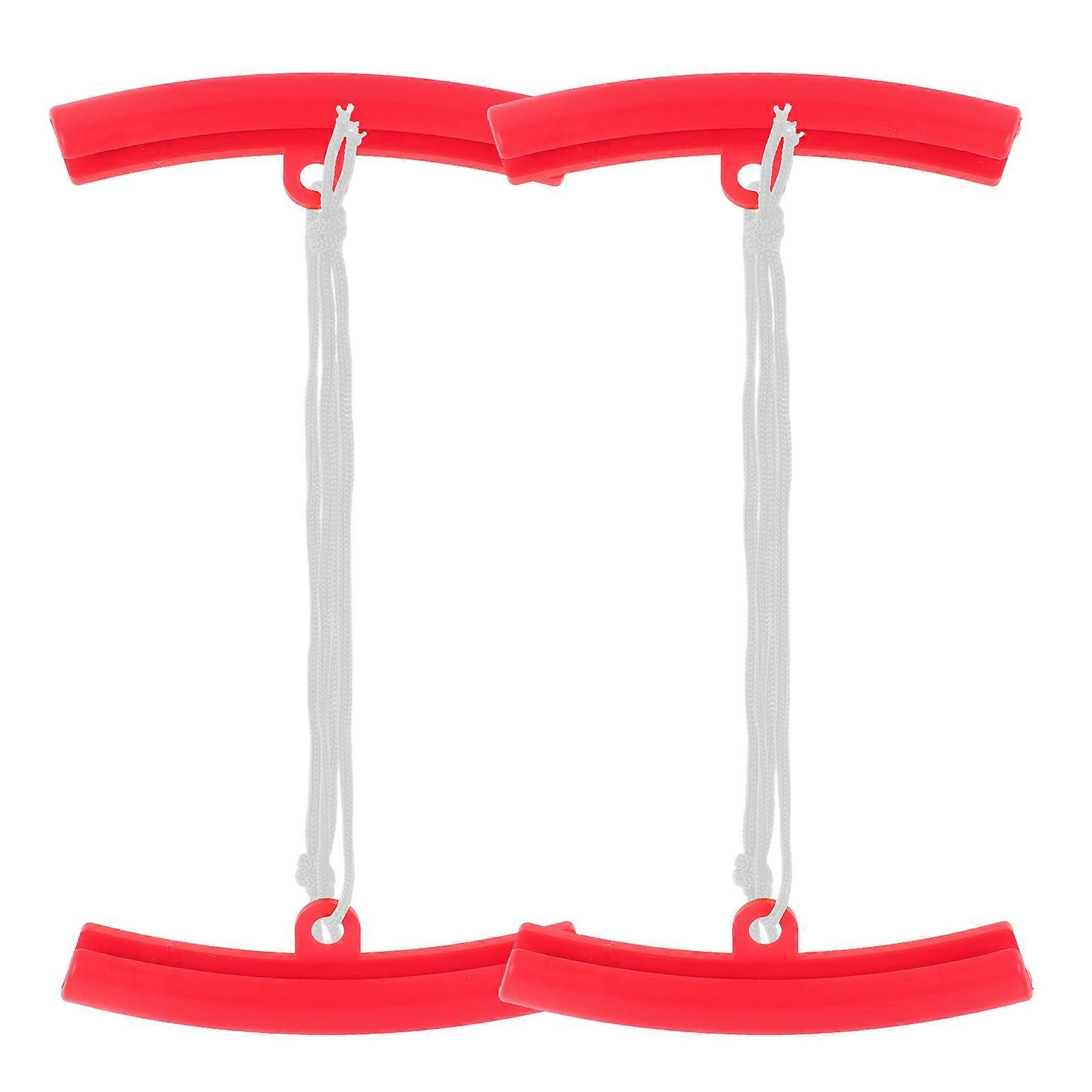Tire Guard Rim Protector Rings For Car And Motorcycle Use 12Pcs Red Plastic Easy Installation And Lifespan Extension