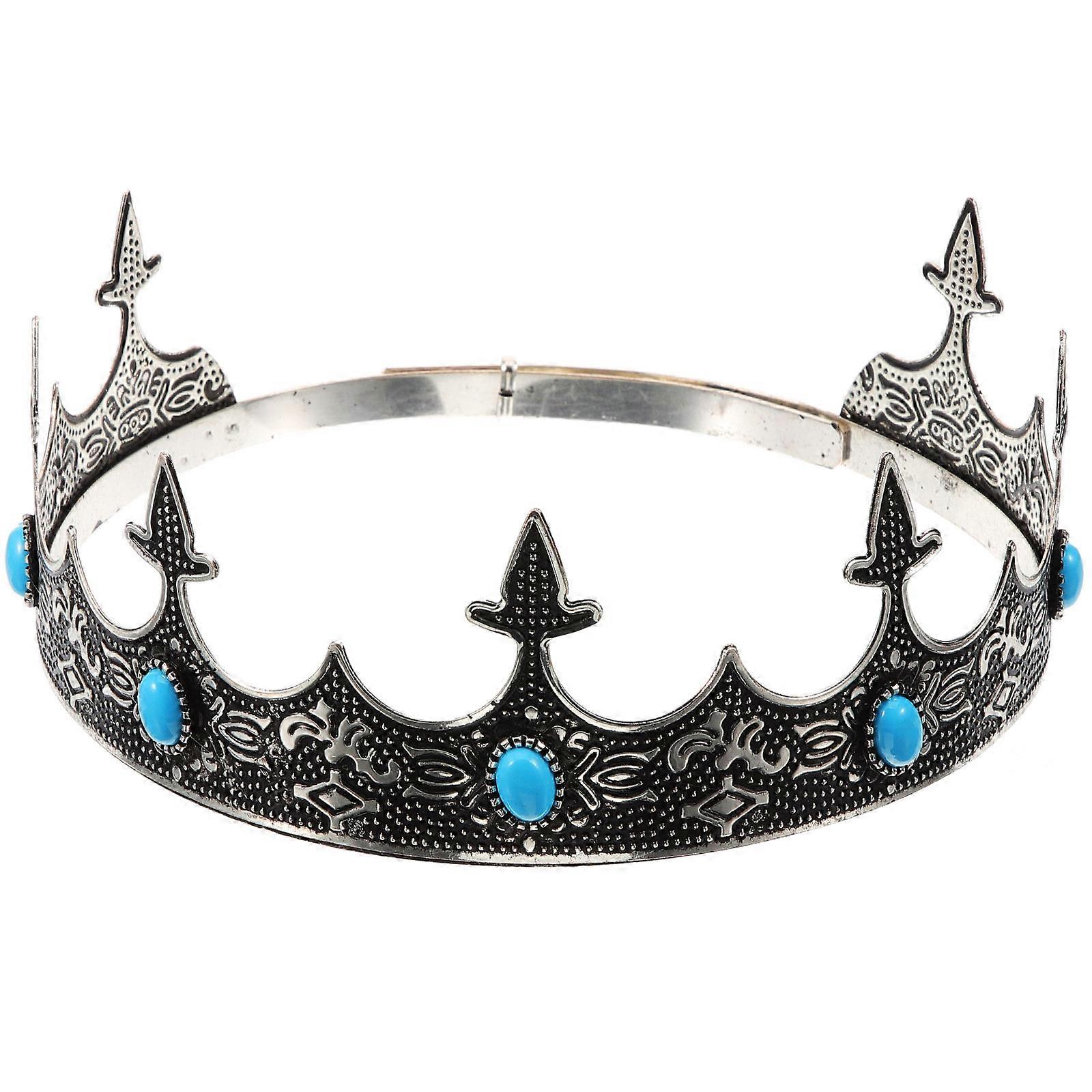 Crown Headband for Men for Decorative Use 5Pcs