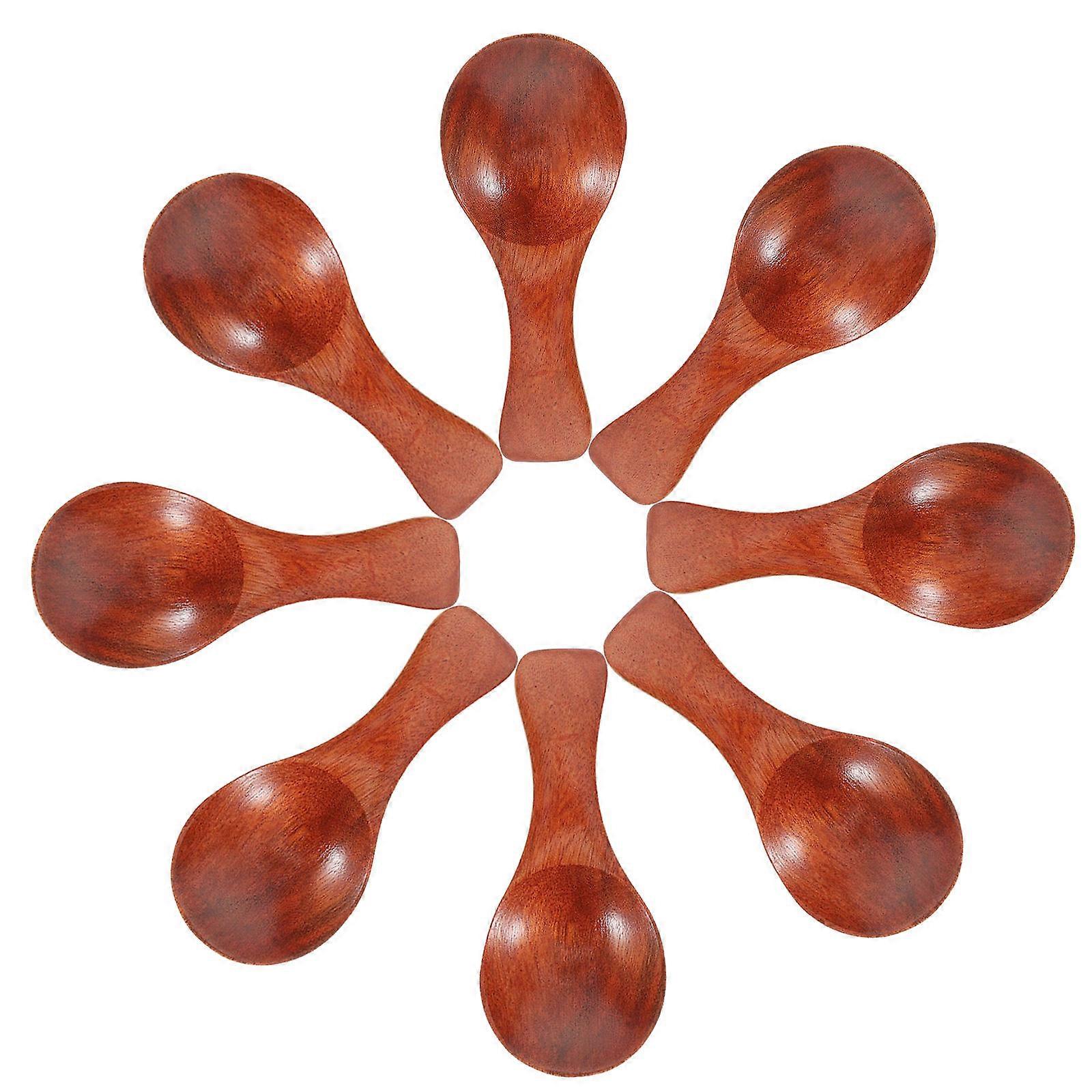 Wooden Scoop Spoon for Accurate Portioning with 24Pcs for Coffee Mixing