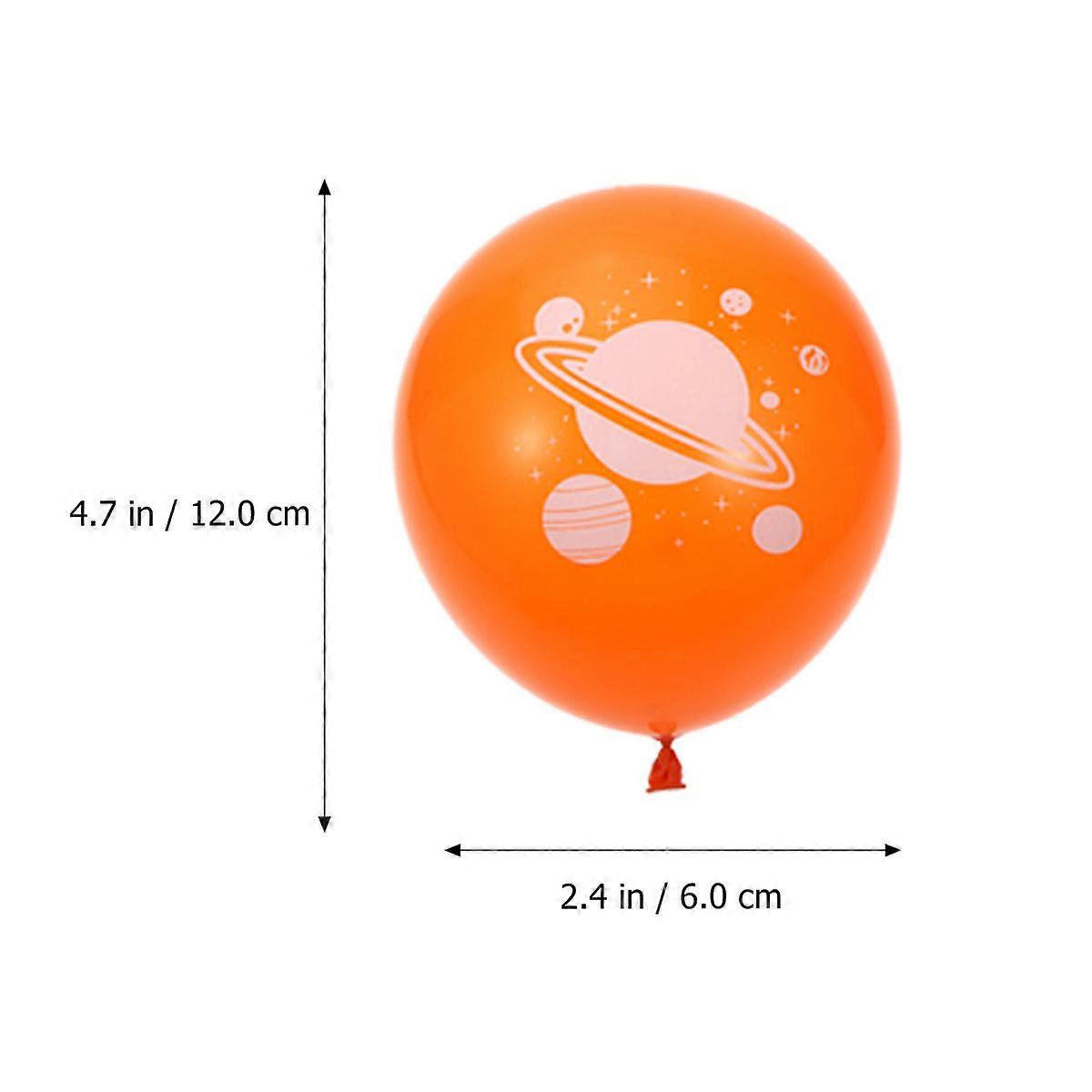 Planet Printed Balloon Kit for Decoration 10Pcs Balloons