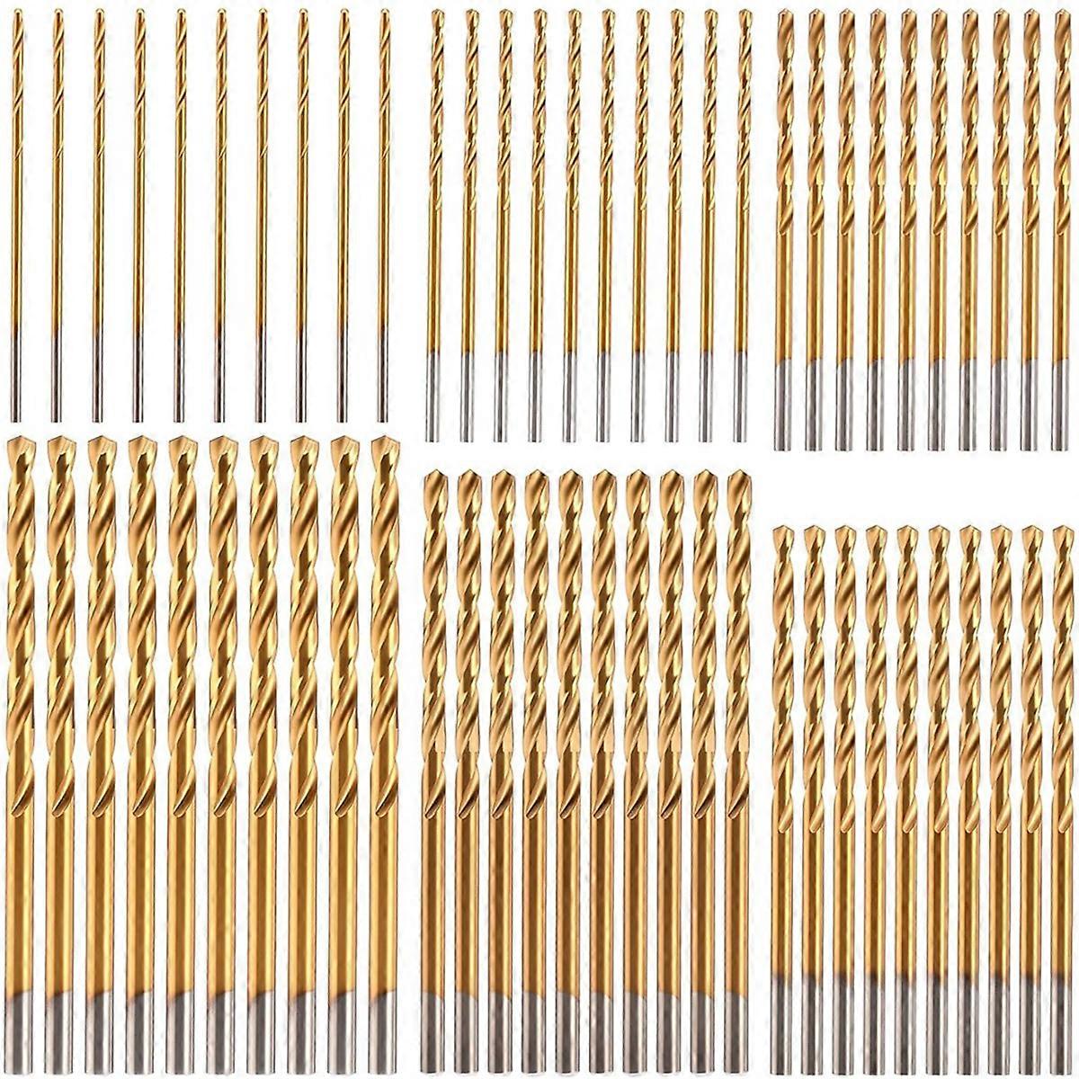 Drill Bits Set 3/64-1/8In High Speed Steel HSS Micro-type Drill Bits