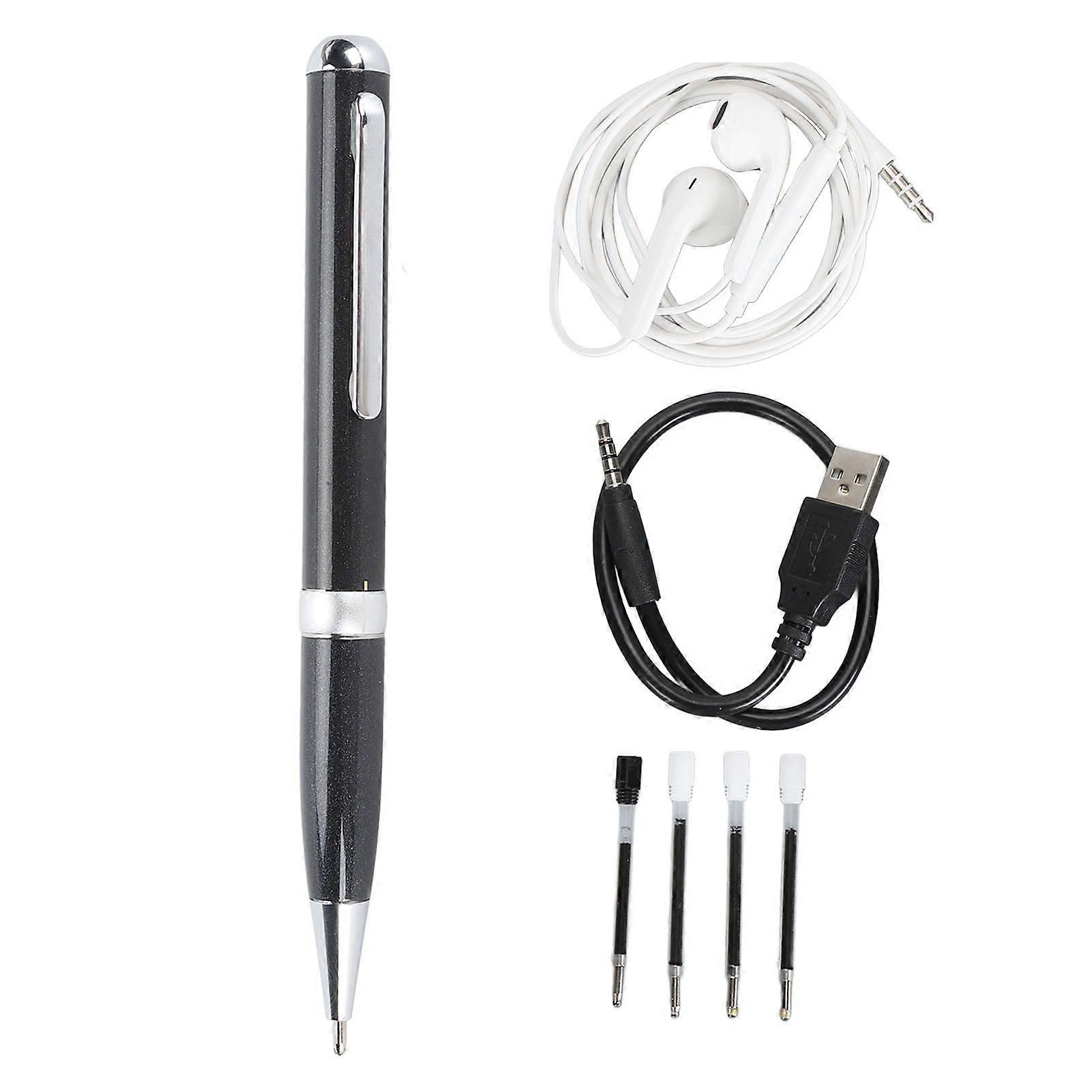 Digital Voice Recorder Portable Noise Reduction Versatile MP3 Player Recorder Sound Recording Device for Classroom Outdoor 16GB