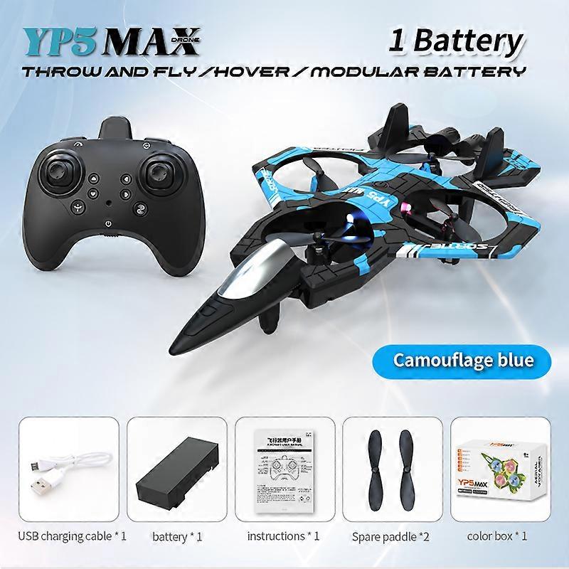 New Glider Flying Helicopter RC Hobby Jet Plane 2.4G Stunt Remote Control Foam Fighter Airplane Toy Drone With Light